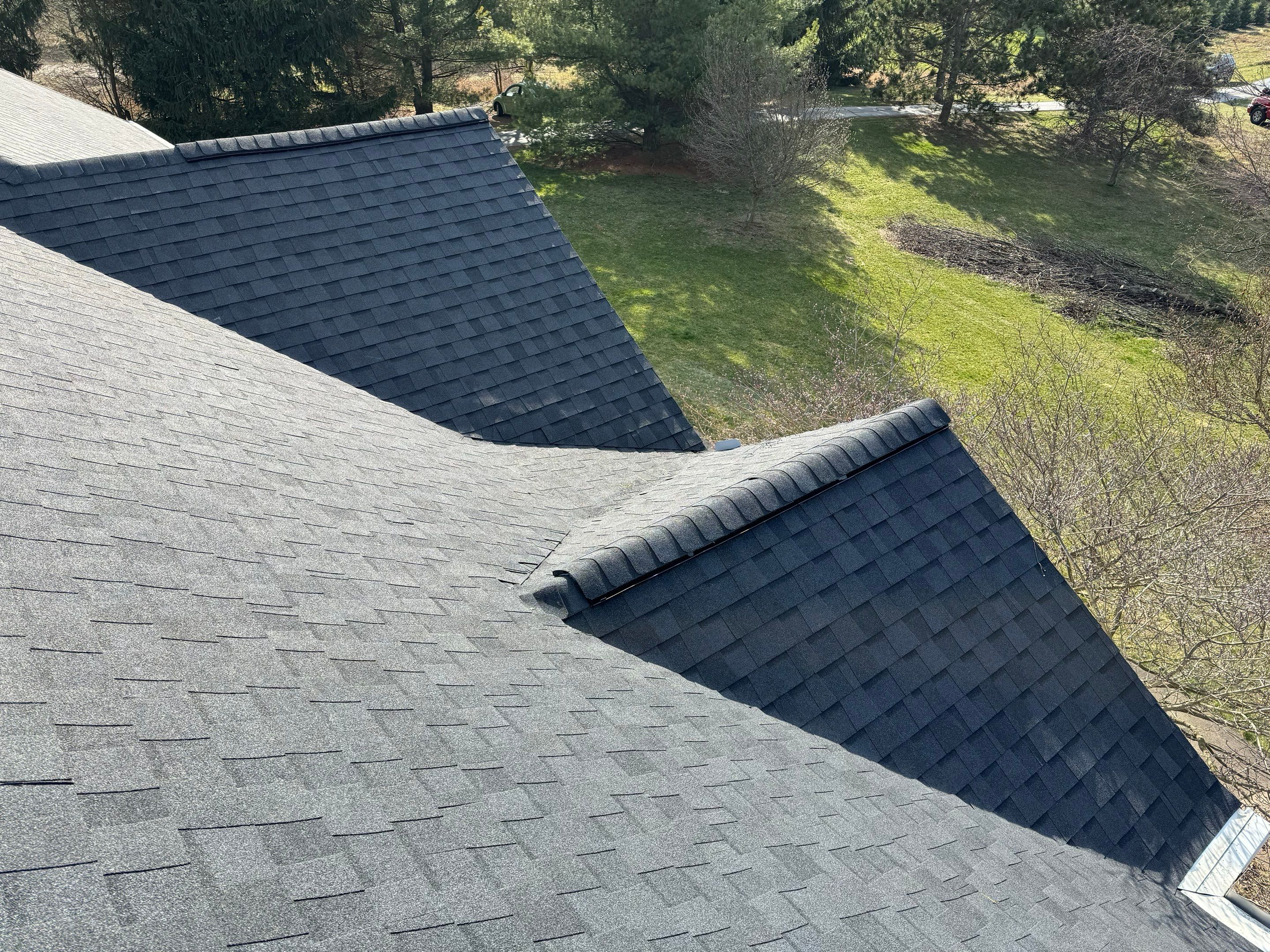 Residential Roofing Installation using Certainteed Landmark ClimateFlex by GRACCO