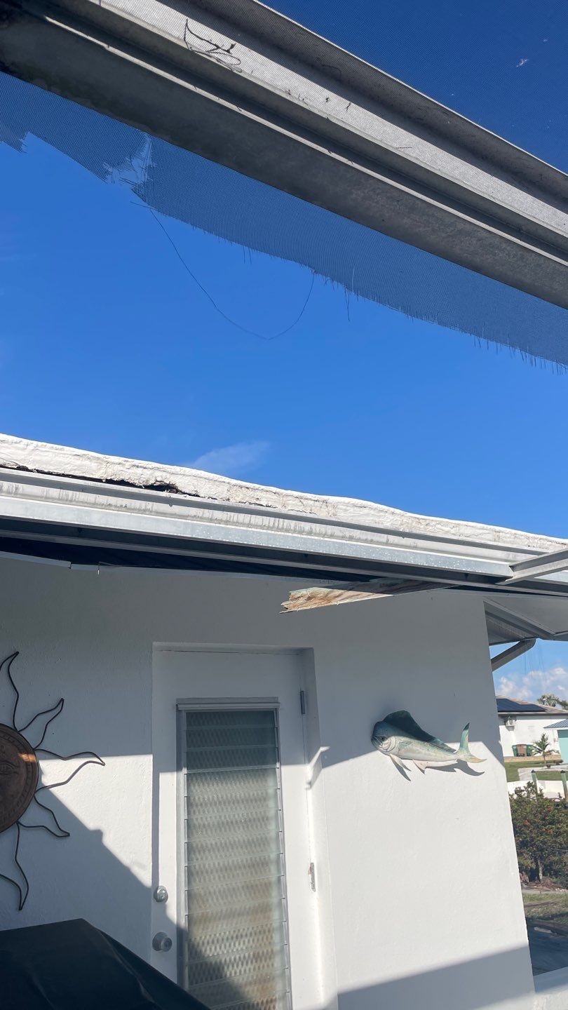 Facia and Soffit Repair using Vinyl Soffit by Four Peaks Roofing
