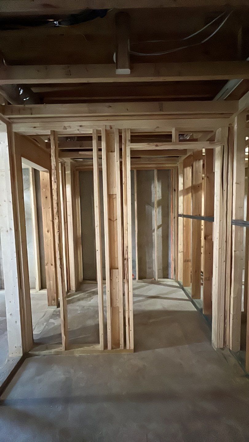 Modern Basement Finishing Project in Acworth Featuring Custom Wet Bar by Swift Home Renovations