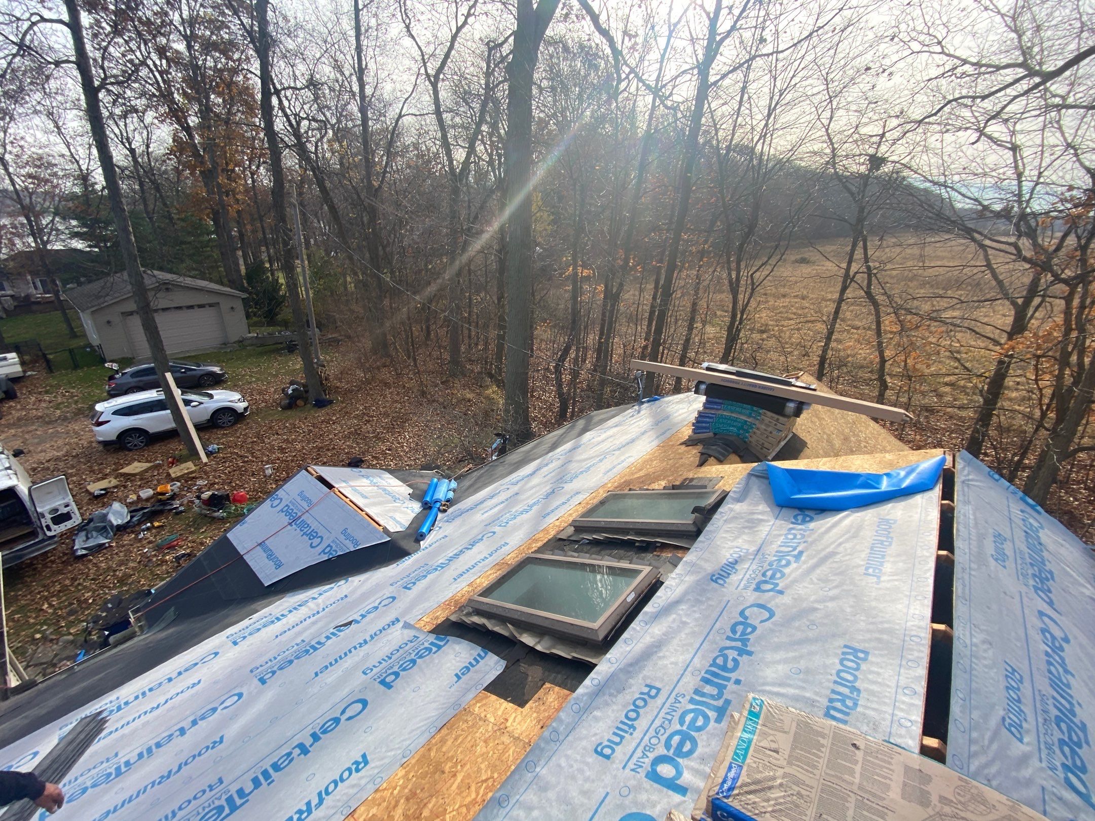 Roof Replacement using CertainTeed Landmark by 180 Contractors