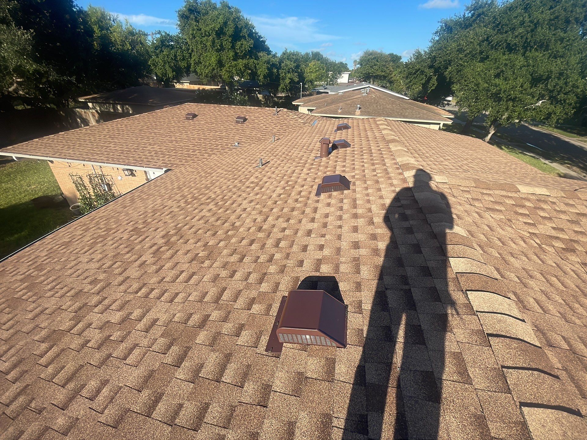 Residential Roofing Installation using GAF HDZ Shakewood by Lighthouse Roofing