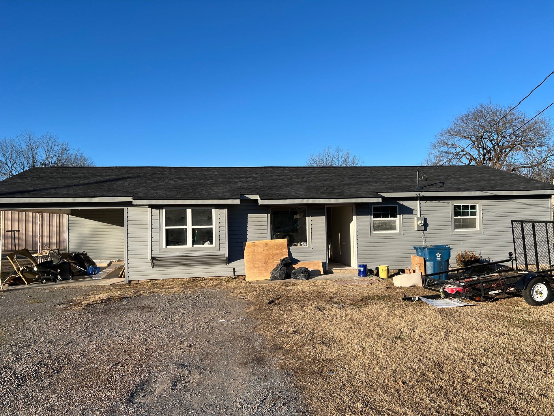 Roofing & siding replacement after hail storm damage. by In & Out Construction & Remodeling, LLC