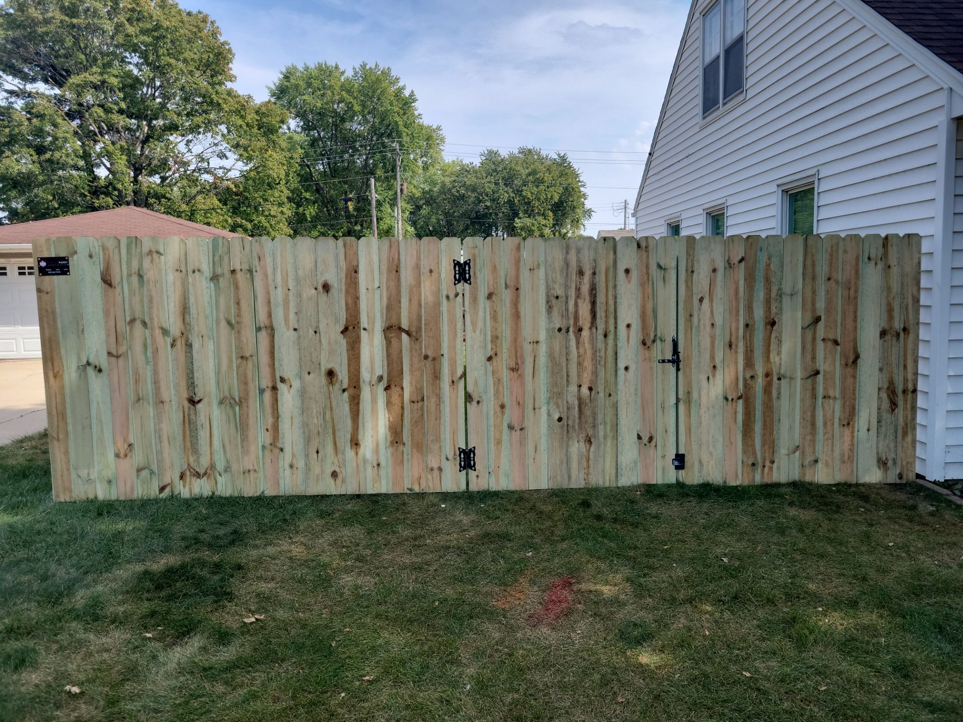 Project in Cedar Falls by Perfect Picket Fence and Stain