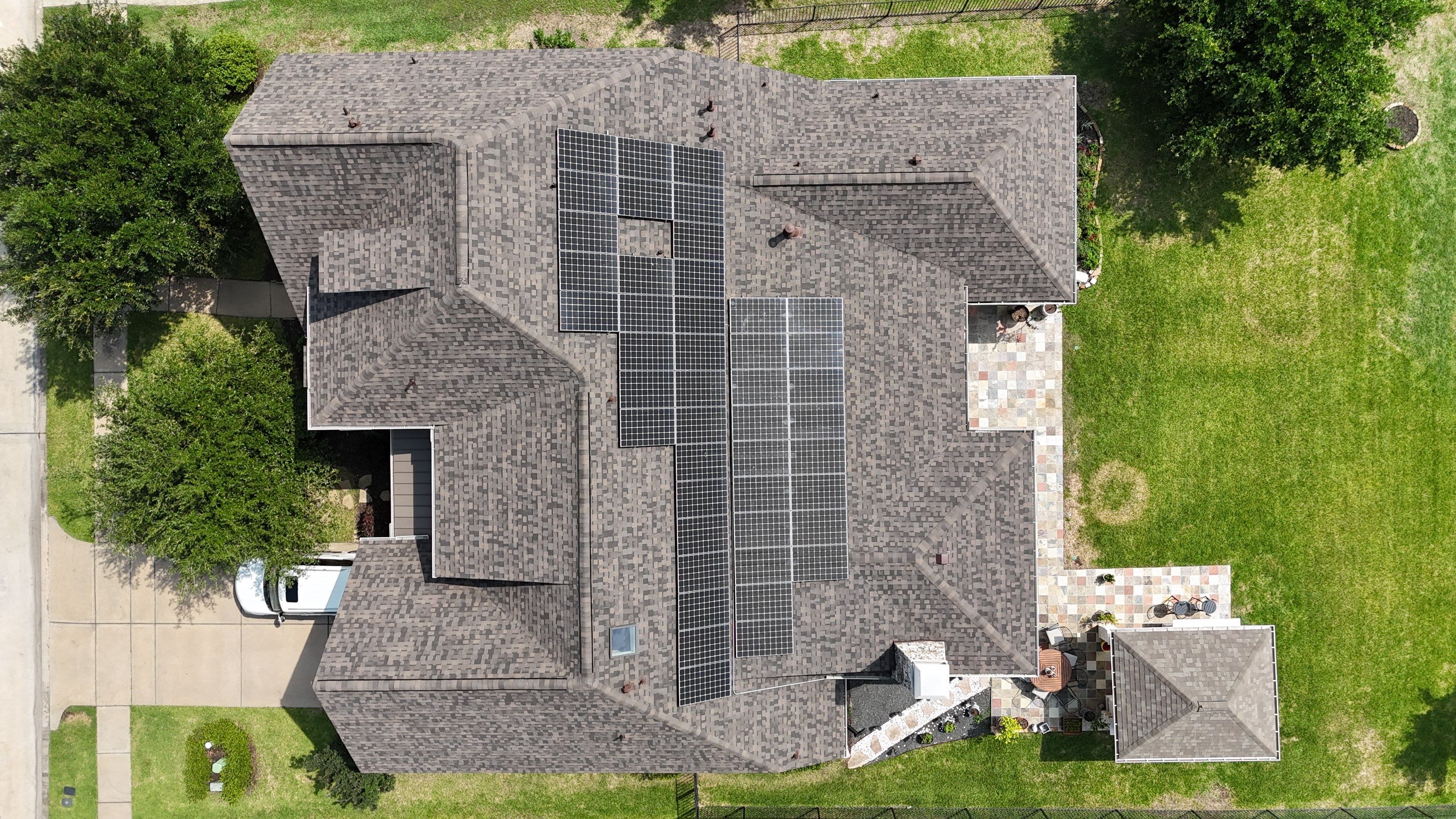 Residential Roofing Installation using IKO Dynasty by Core Four Roofing