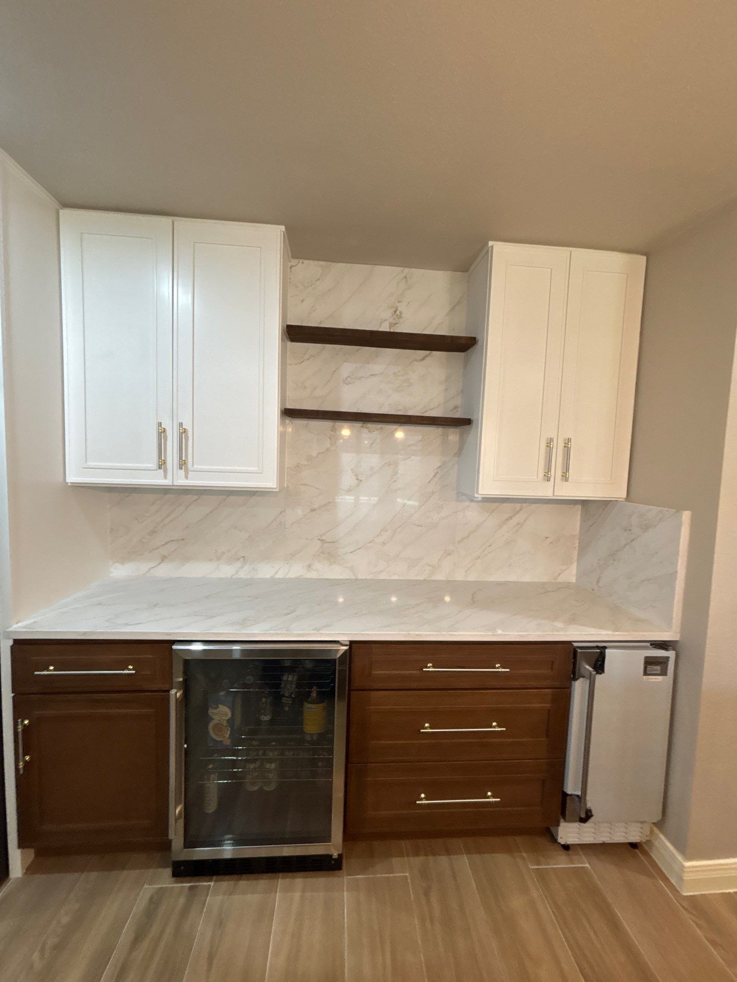 Kitchen and Floor Project #1  by SC Remodeling