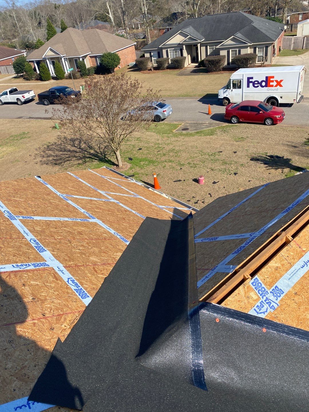 Residential Roofing Installation using Roof Replacement by American Roofing & Construction LLC