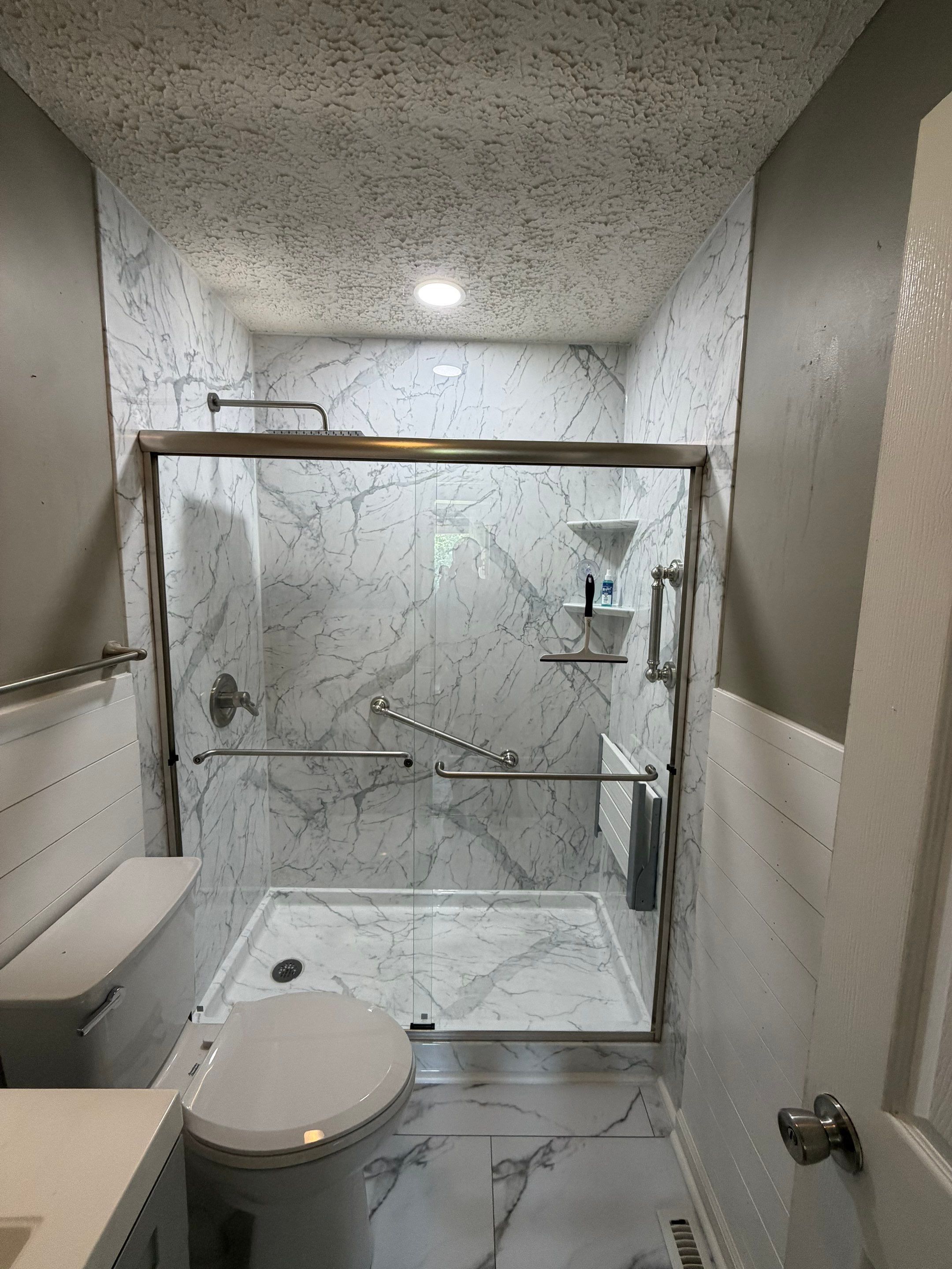 Tub to Shower Remodel by BathPlanet SW Virginia