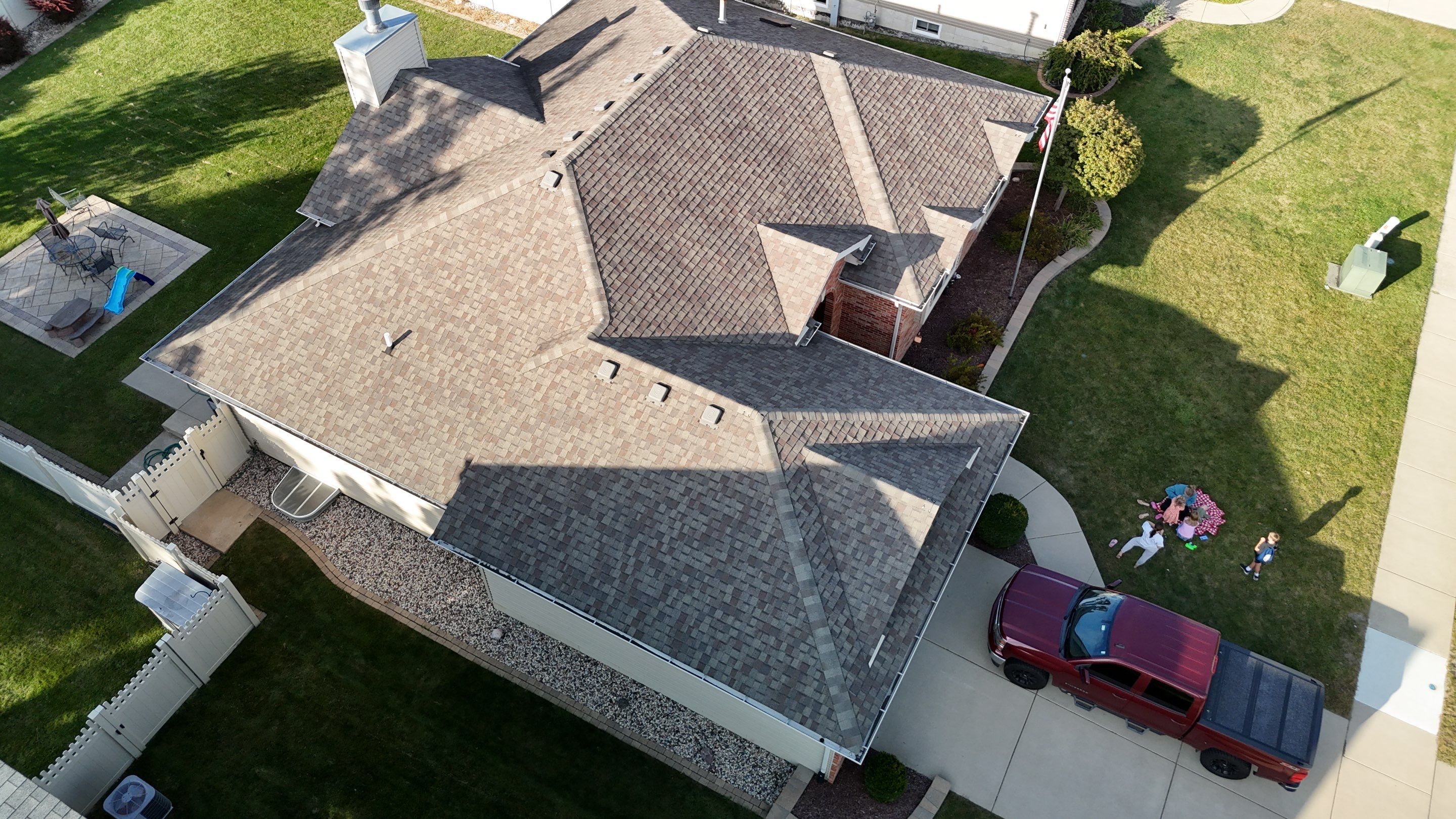 Roof replacement by Optimal Home Improvement 