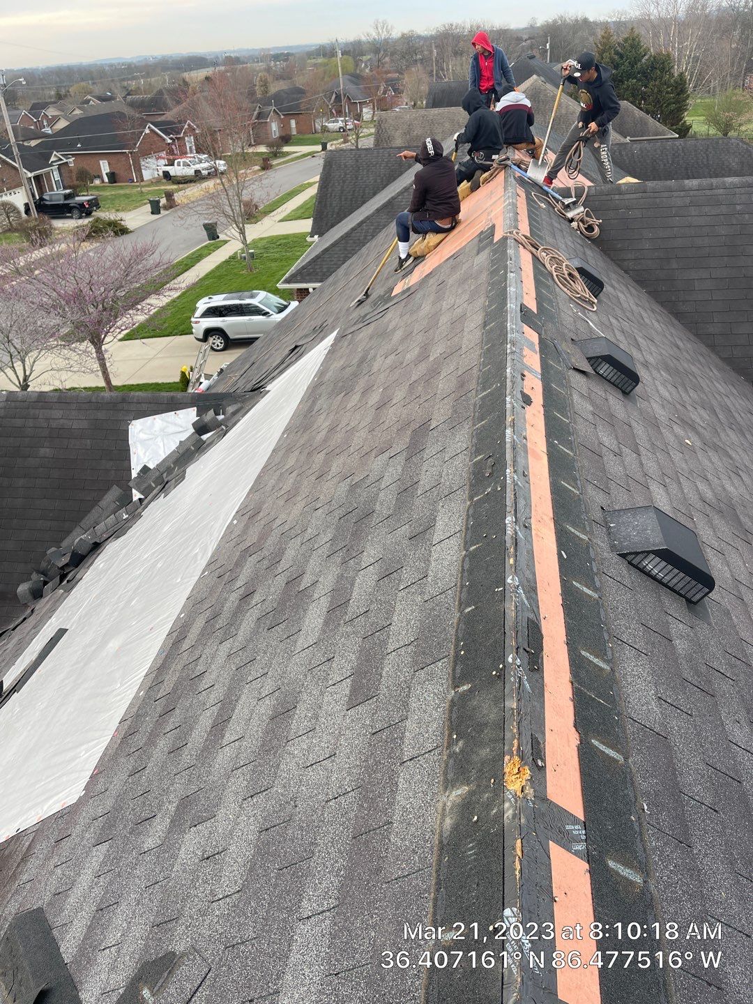 GAF Timberline HDZ in Oyster Gray by Undersun Roofing 