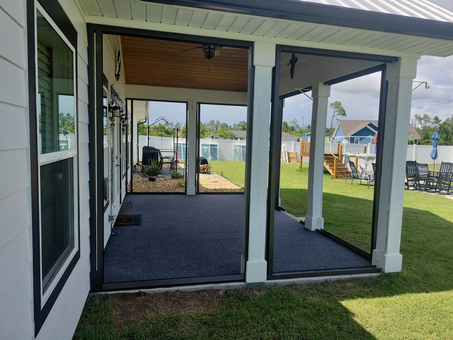 Glass Under in Panama City by Titan Sunrooms