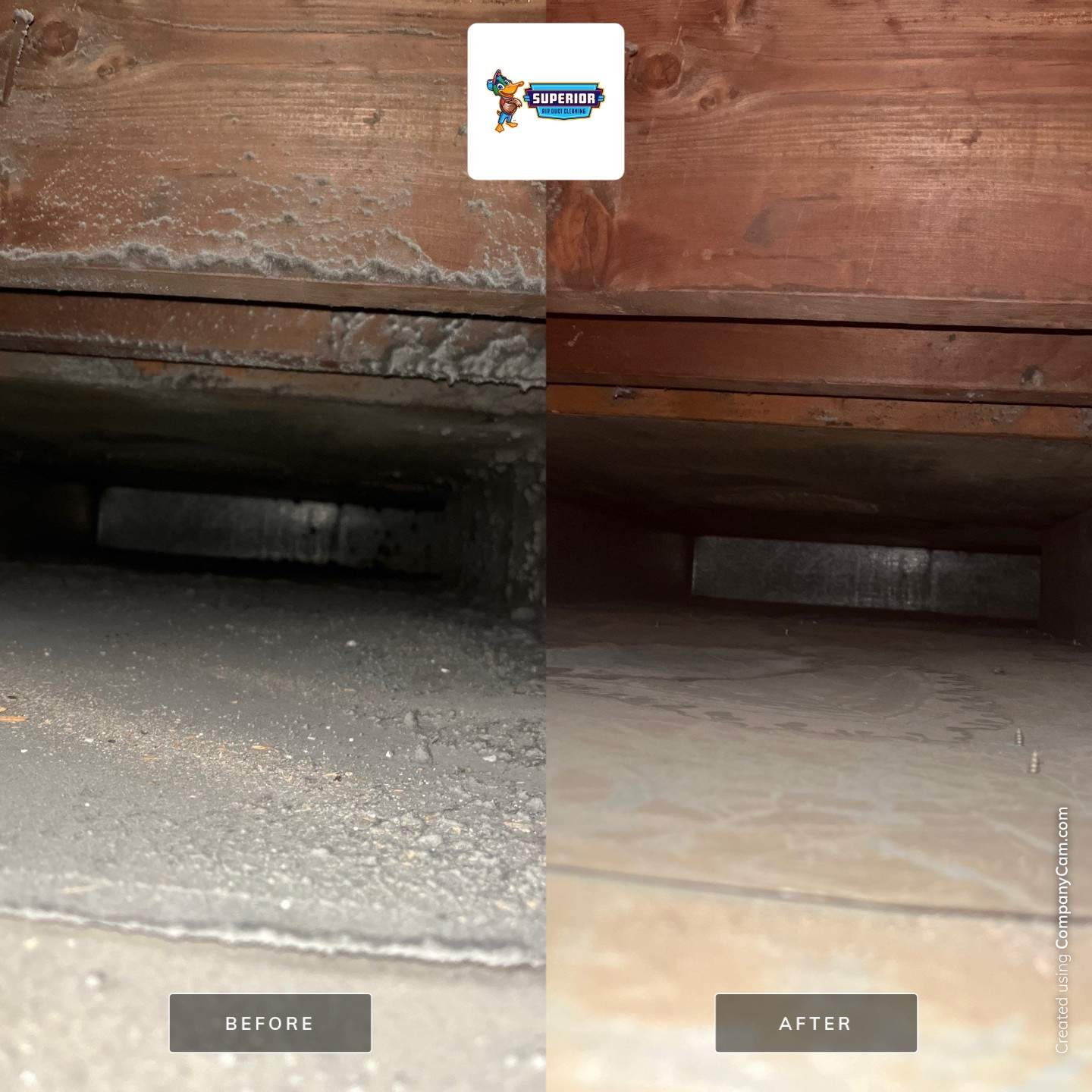 Air Duct Cleaning With a Vacuum Truck in New Castle, PA by Superior Air Duct Cleaning