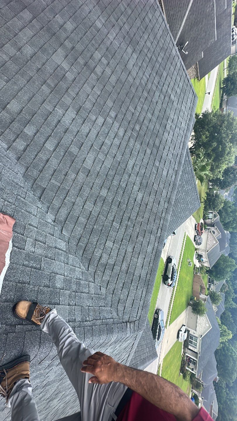 Residential Roofing Installation using Atlas Pinnacle Impact+ by Talya Roofing