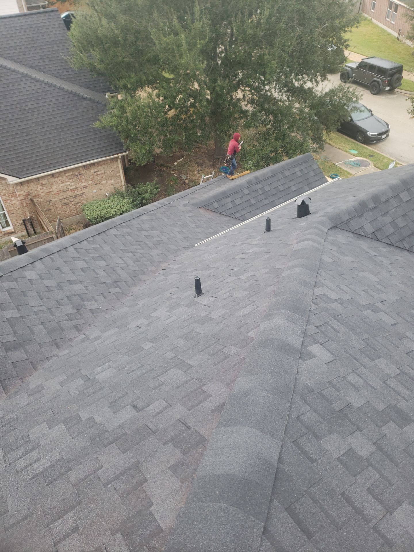 Residential Roof Replacement using IKO CAMBRIDGE DUAL BLACK by Elite Roofing LLC