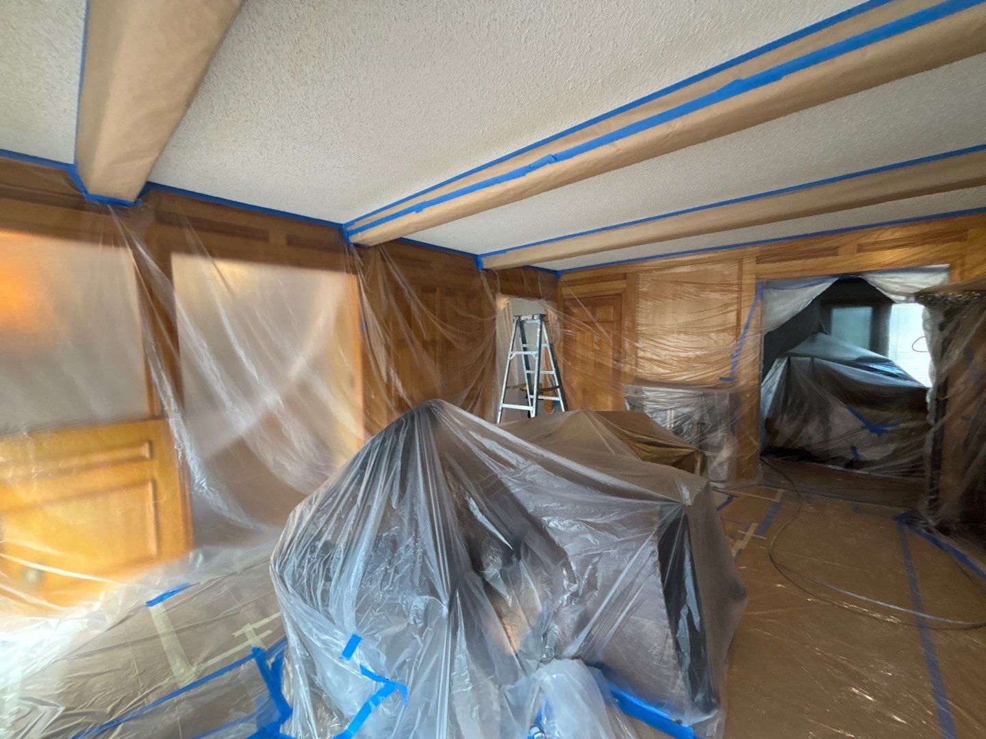Level Up Your Ceiling: Texture Removal & Refinishing by Cougar Painting