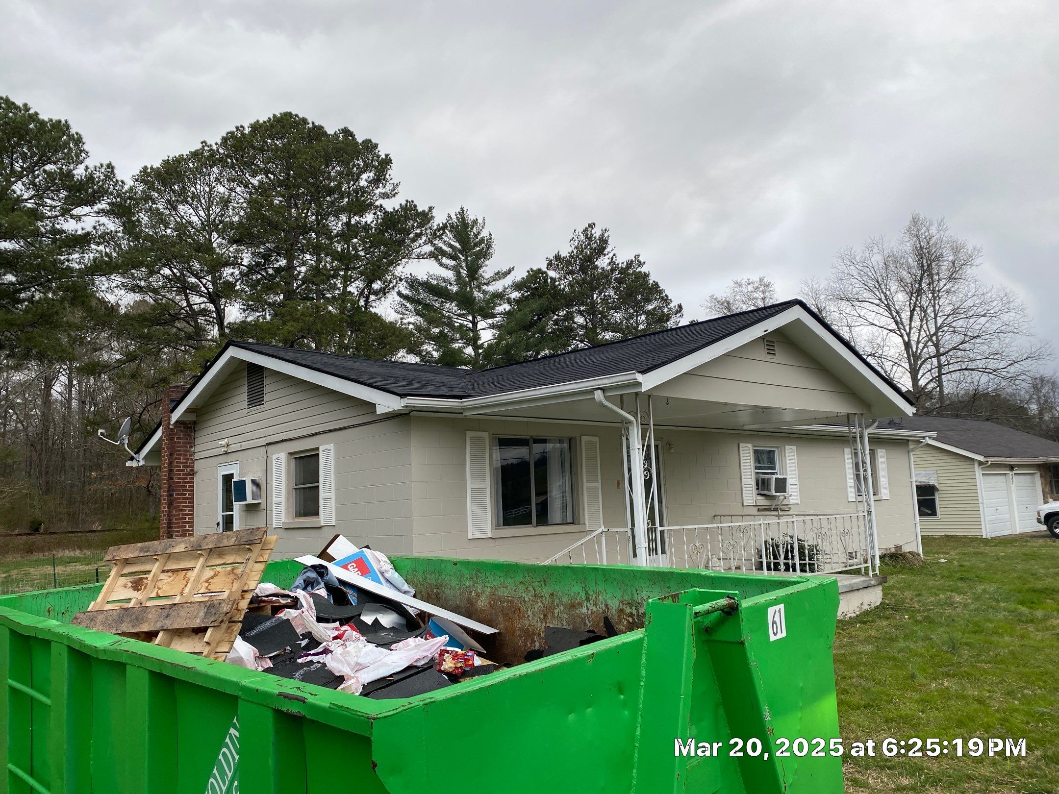 Project in Cohutta by Aultman Roofing