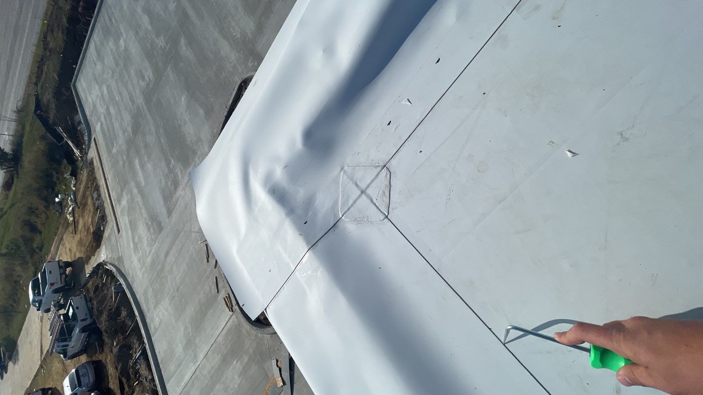 Bank of America - Commercial Roofing Installation using GAF Everguard TPO by Roof Experts
