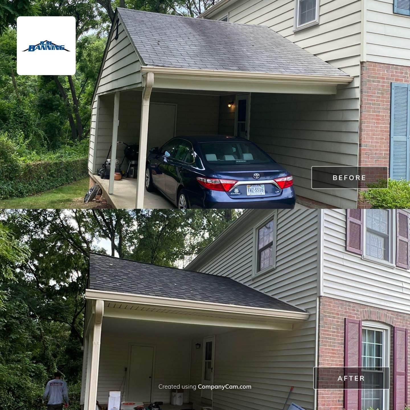 Alexandria: Multi-Trade Exterior Renovation by RM Banning, Inc.