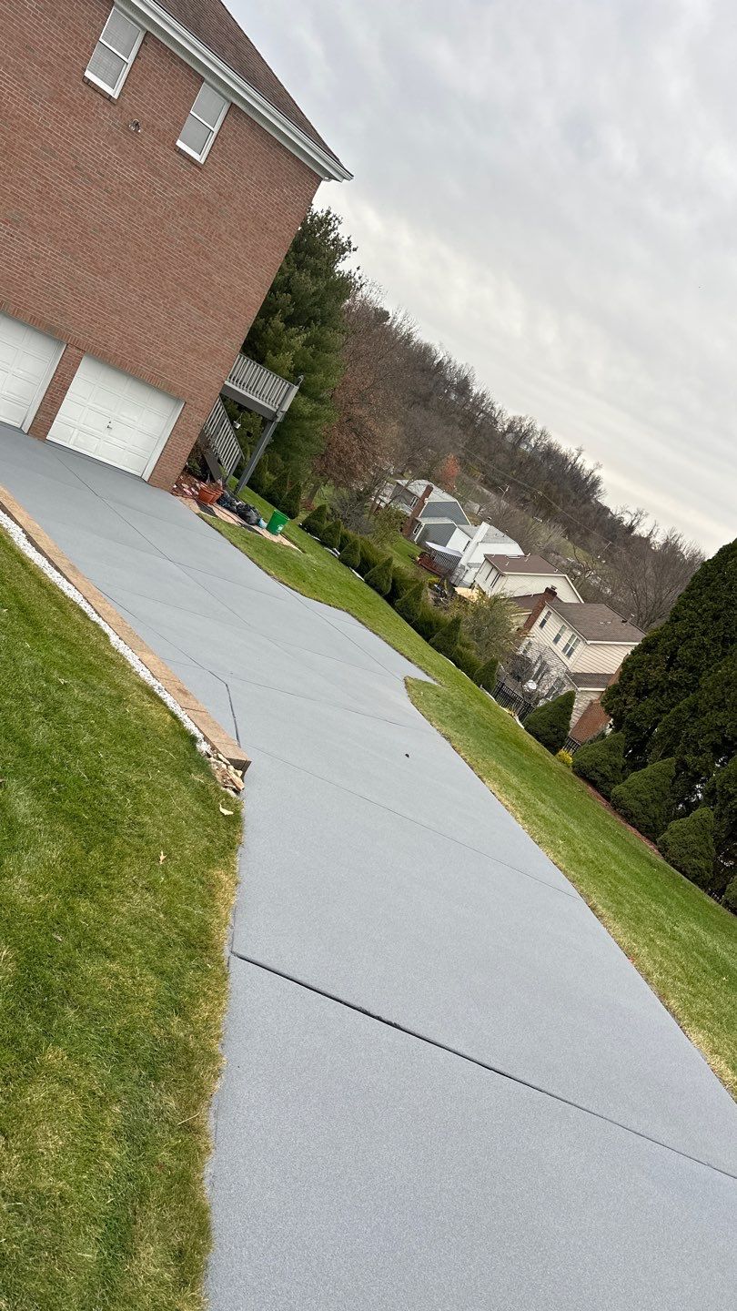 Twilight Driveway Project in Bridgeville by Floors in a Day, Inc