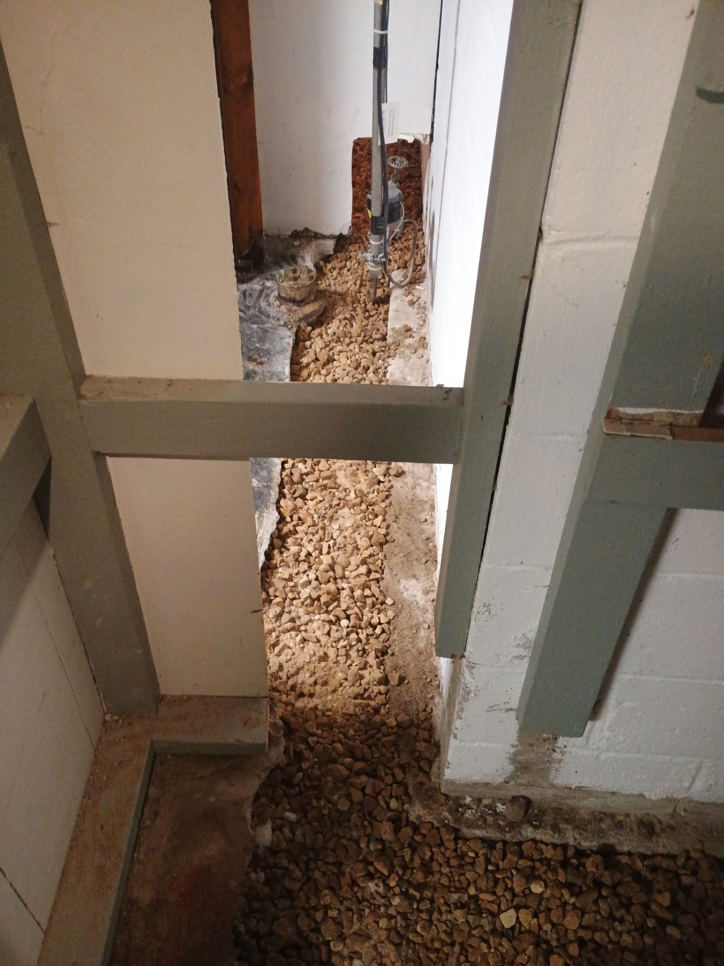 Drain Tile & a Sump Pump for our Property Management Partner by Waterproofing Northeast