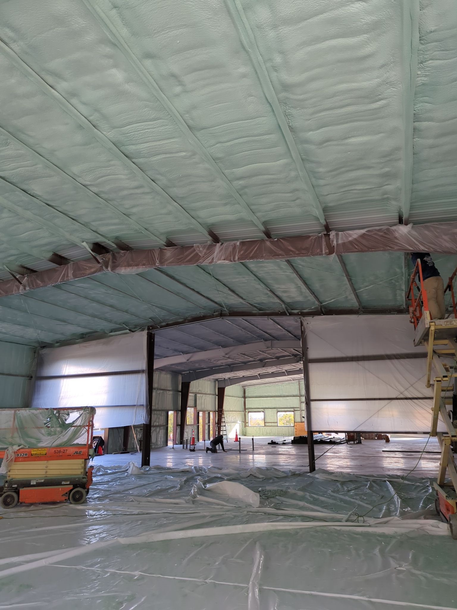 Commercial Building using Closed Cell Spray Foam by NYS Foam & Energy