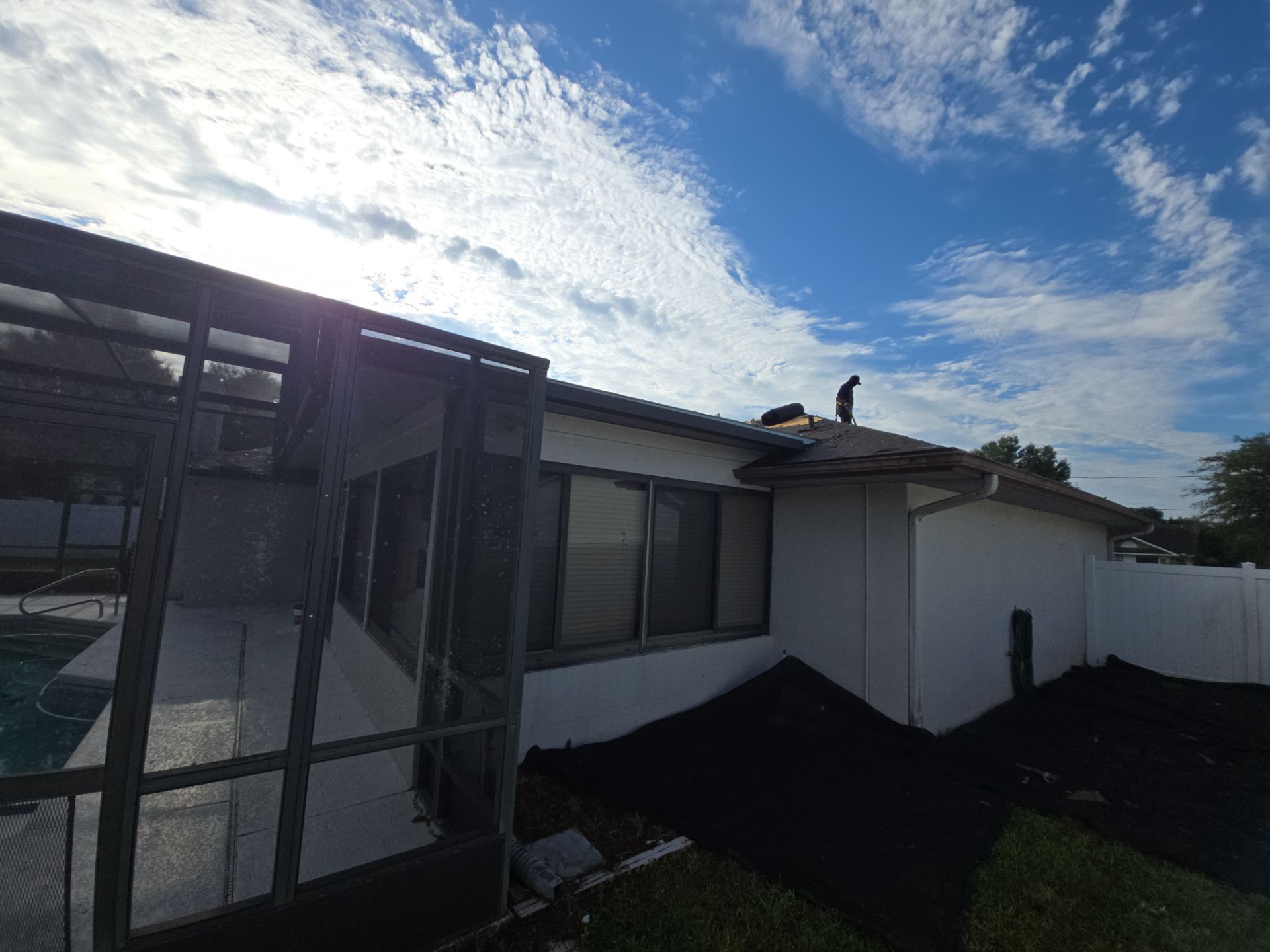 Deltona Roof Replacement Featuring Atlas Pinnacle Sun in Cool Coral Canyon by Pinnacle Roofing Group
