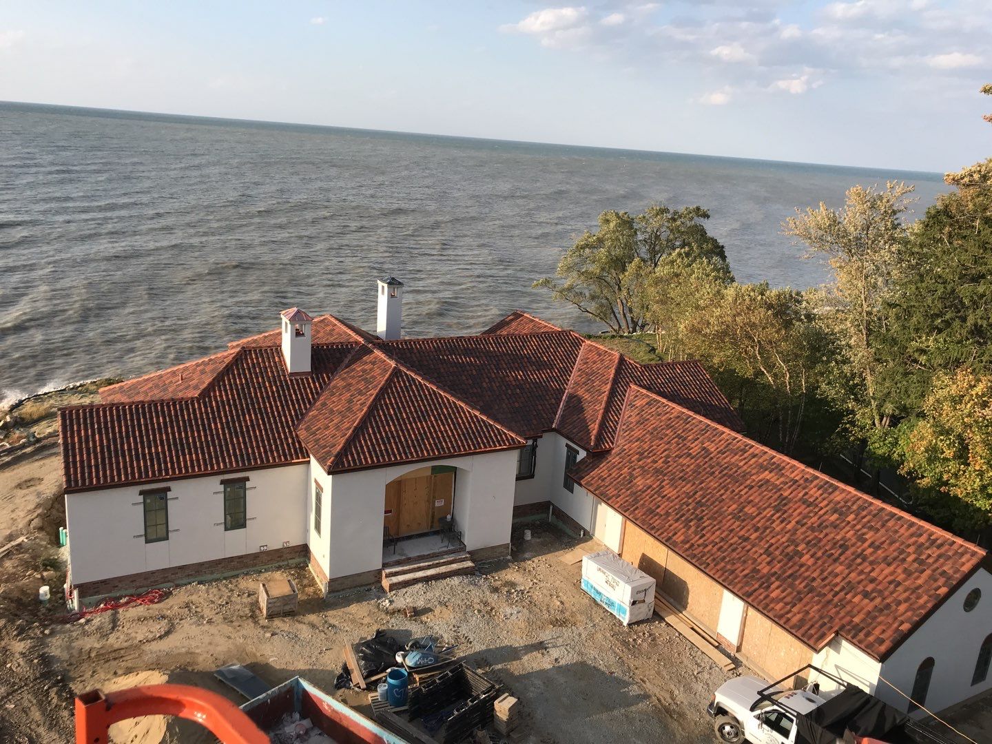 Custom Tile on Lake Erie by Runyon & Sons Roofing