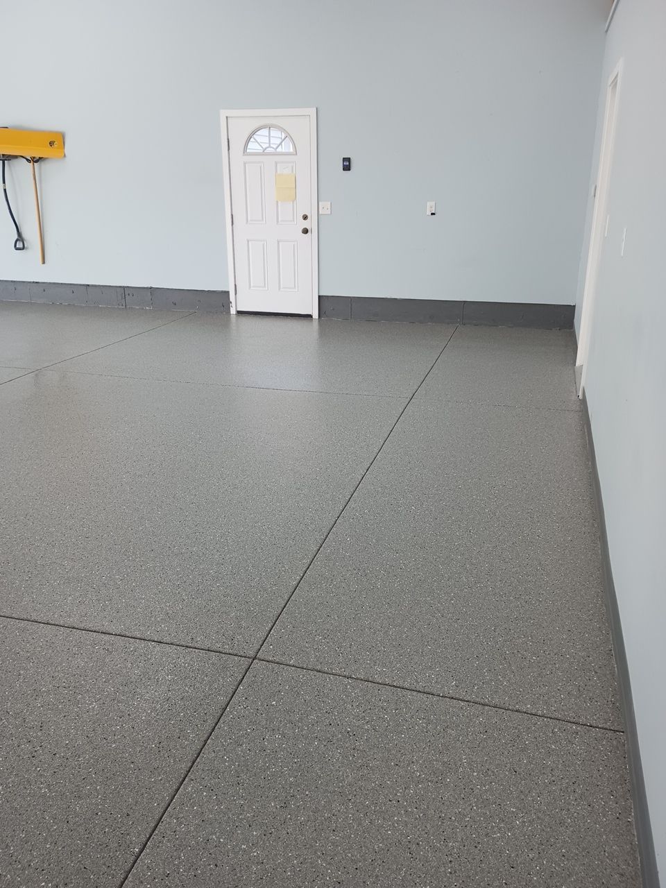 Garage, Walkway and Shop Transformation using Shale Hybrid by Croc Coatings, LLC