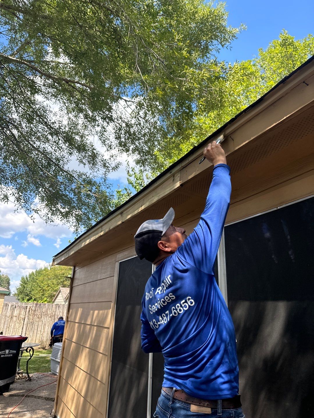 Hail Damage using Owen's Corning Duration (Lifetime) Shingles by Roof Repair Company
