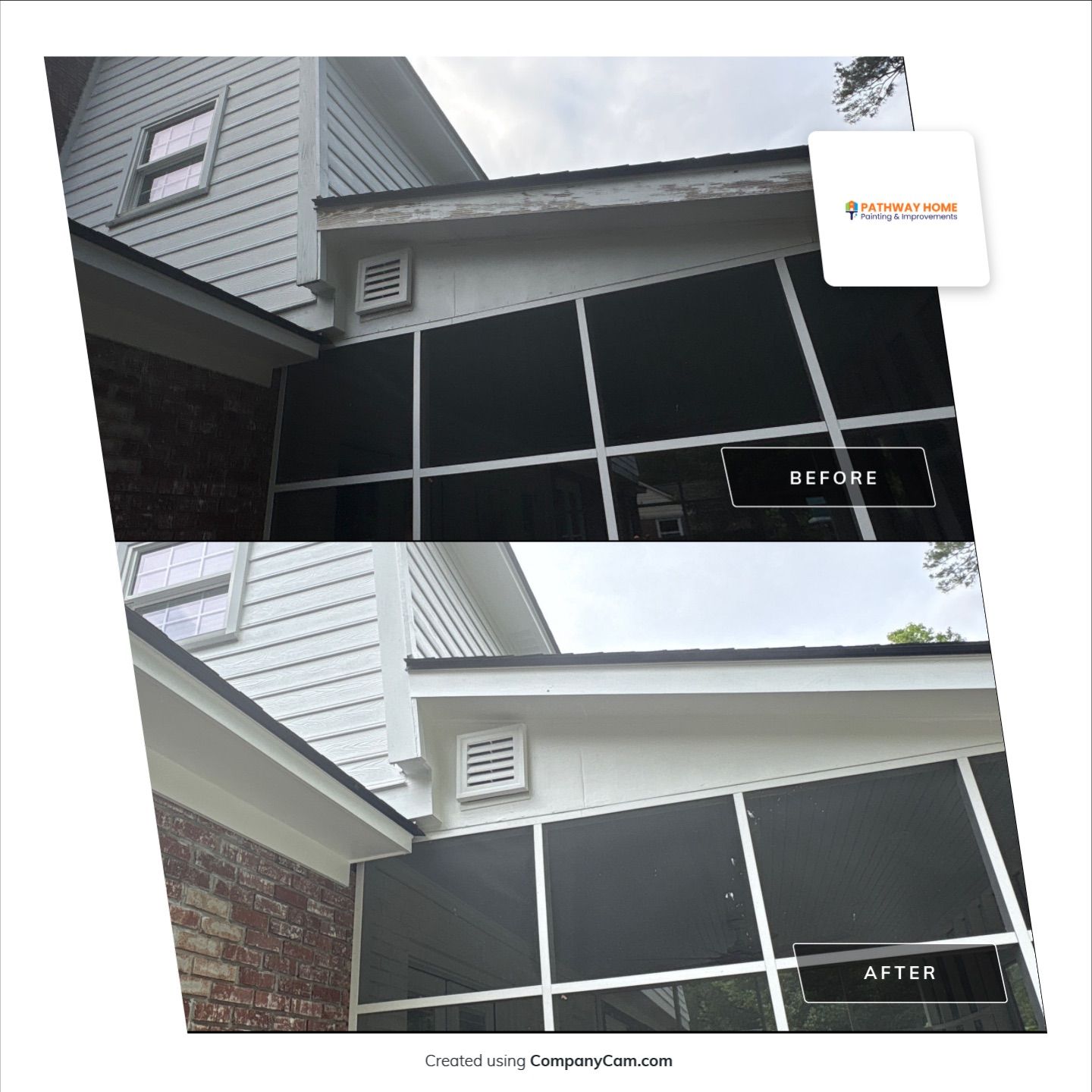 Exterior Painting & Interior Ceiling Makeover in Summerville's Kings Grant by Pathway Home Painting & Improvements