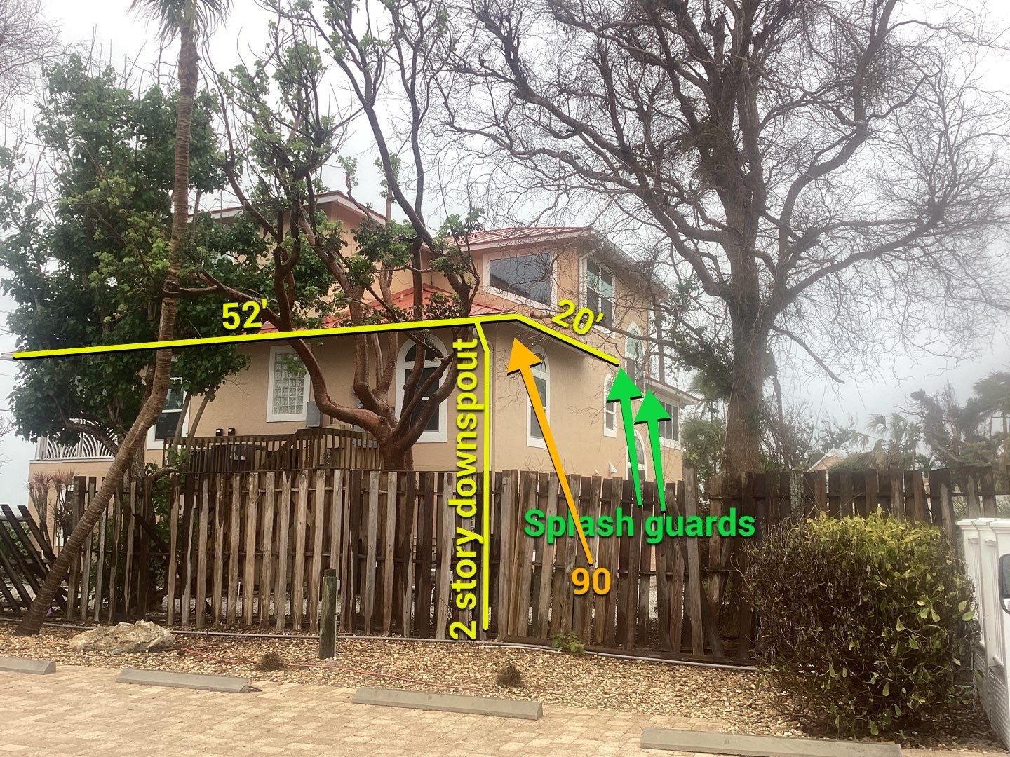 Seamless Gutter Installation for Beachfront Homes in Captiva by Gutter Professors