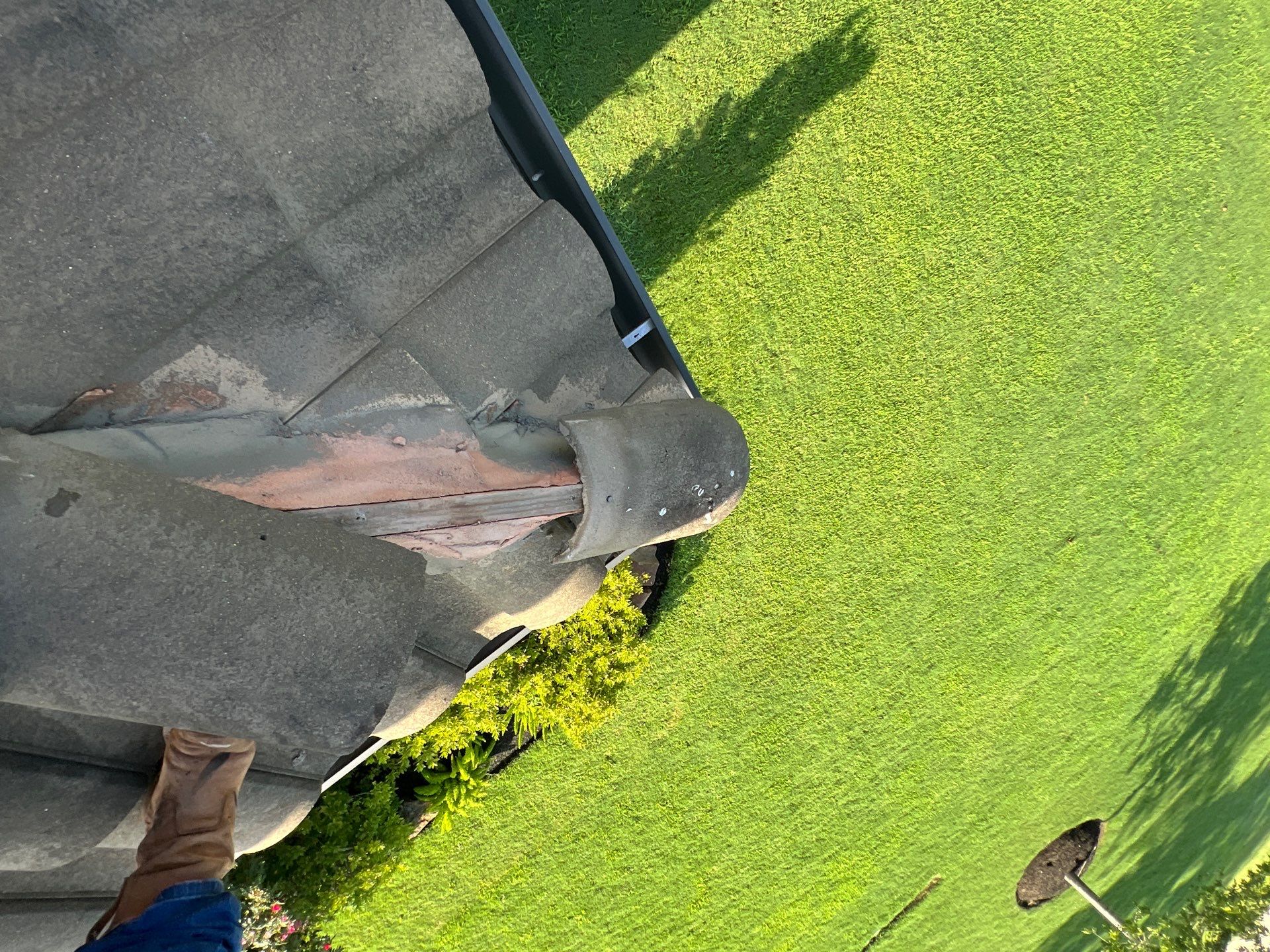 Residential Roofing Repair using tile by Roof Repair Company