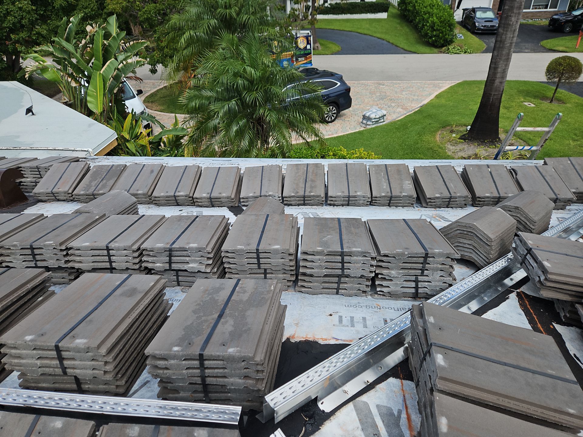 Residential Roofing Installation using WestLake Roofing Tile by BLUES BROTHERS ROOFING