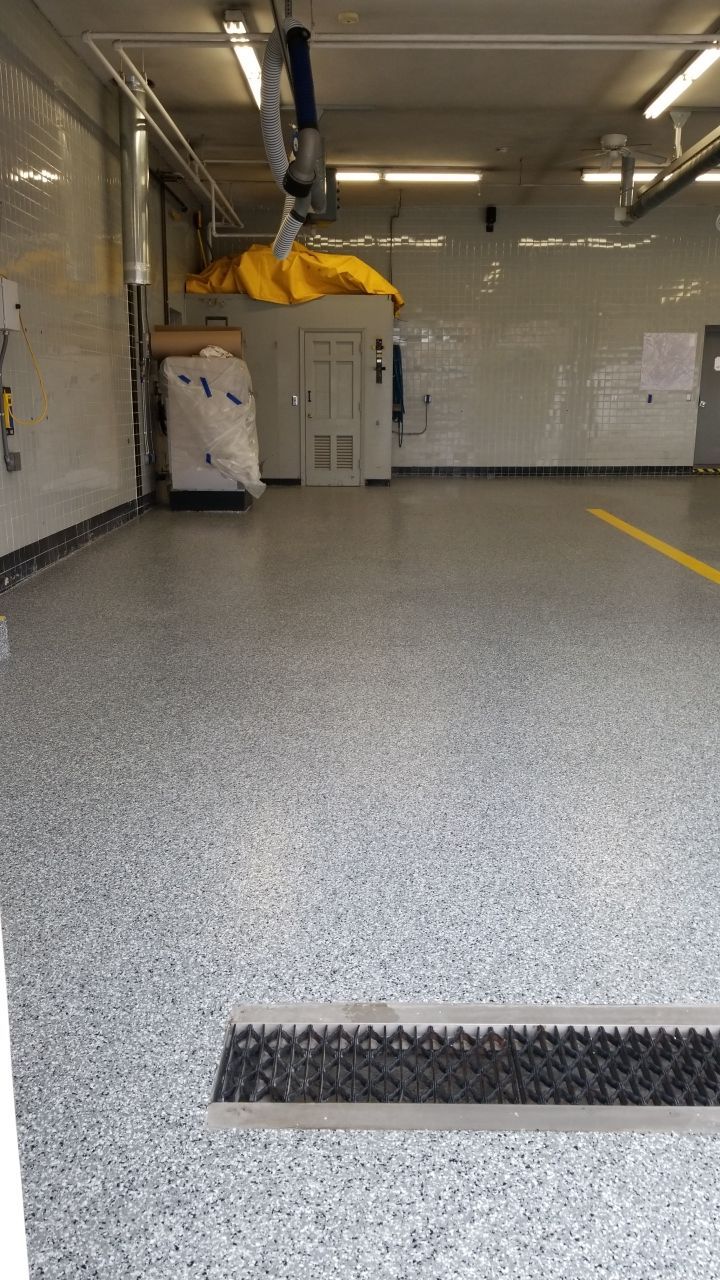 Dover Firehouse with their new Smoke Floor! by Spectrum Painting, LLC