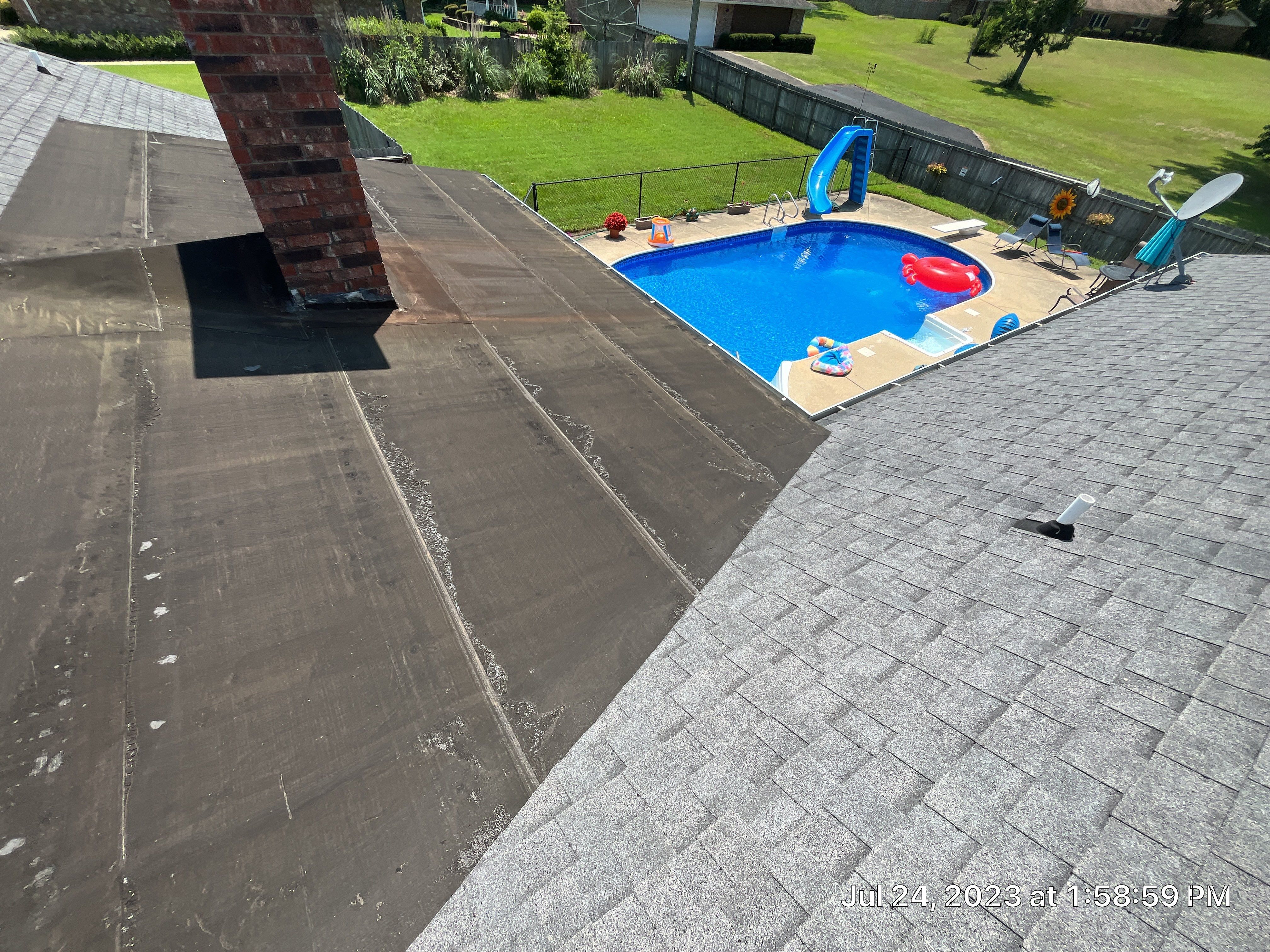 Residential Roofing Repair using Malarkey Vista: Midnight Black by Hostetler Roofing