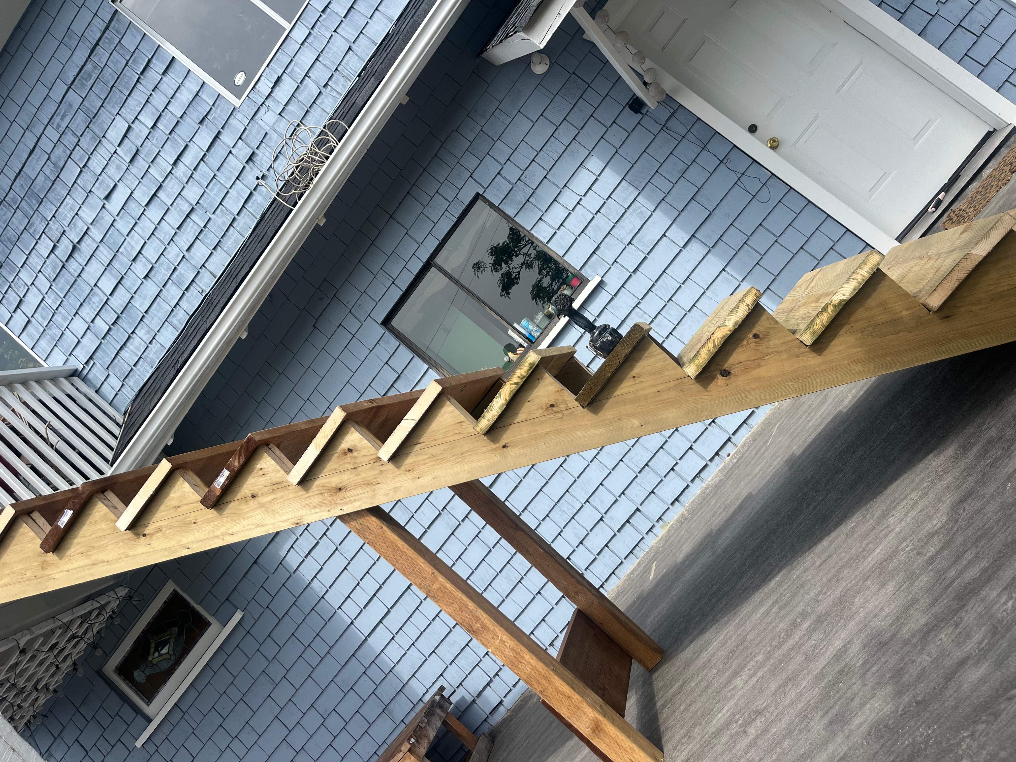 New Deck & New Set Of Stairs by YVR Construction Group