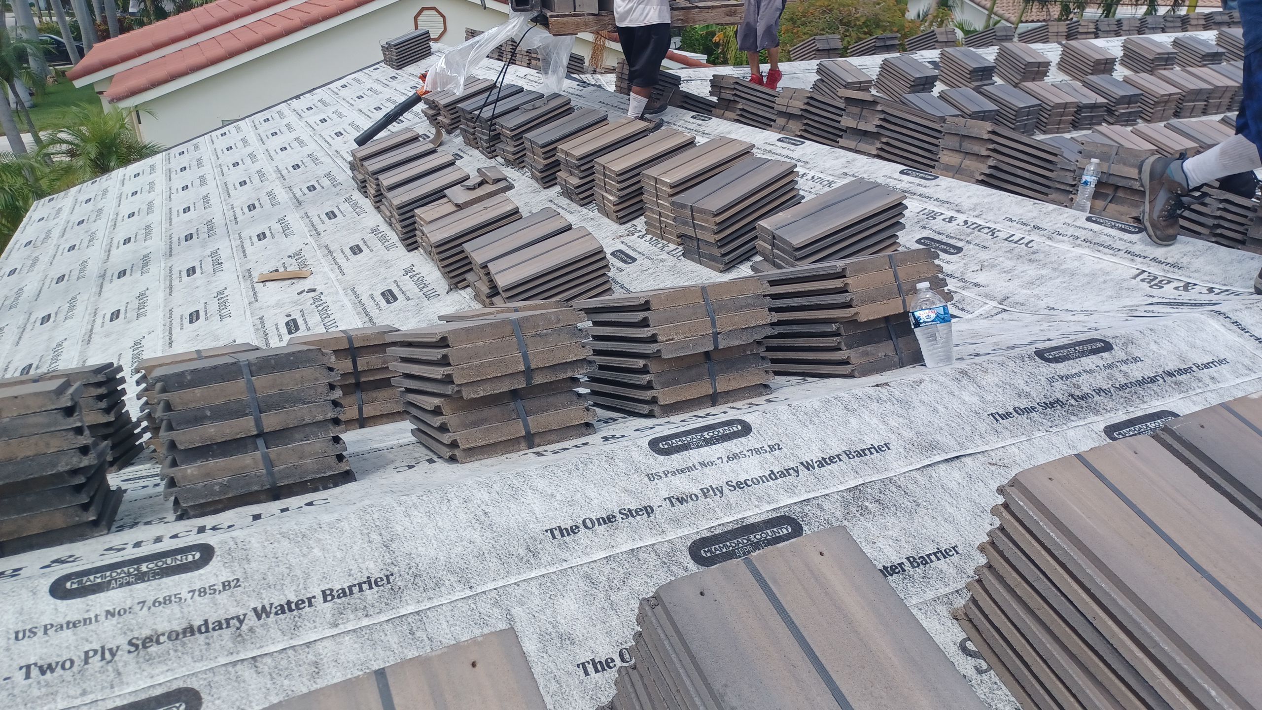 Residential Roofing Installation using Eagle Roofing Tile by BLUES BROTHERS ROOFING