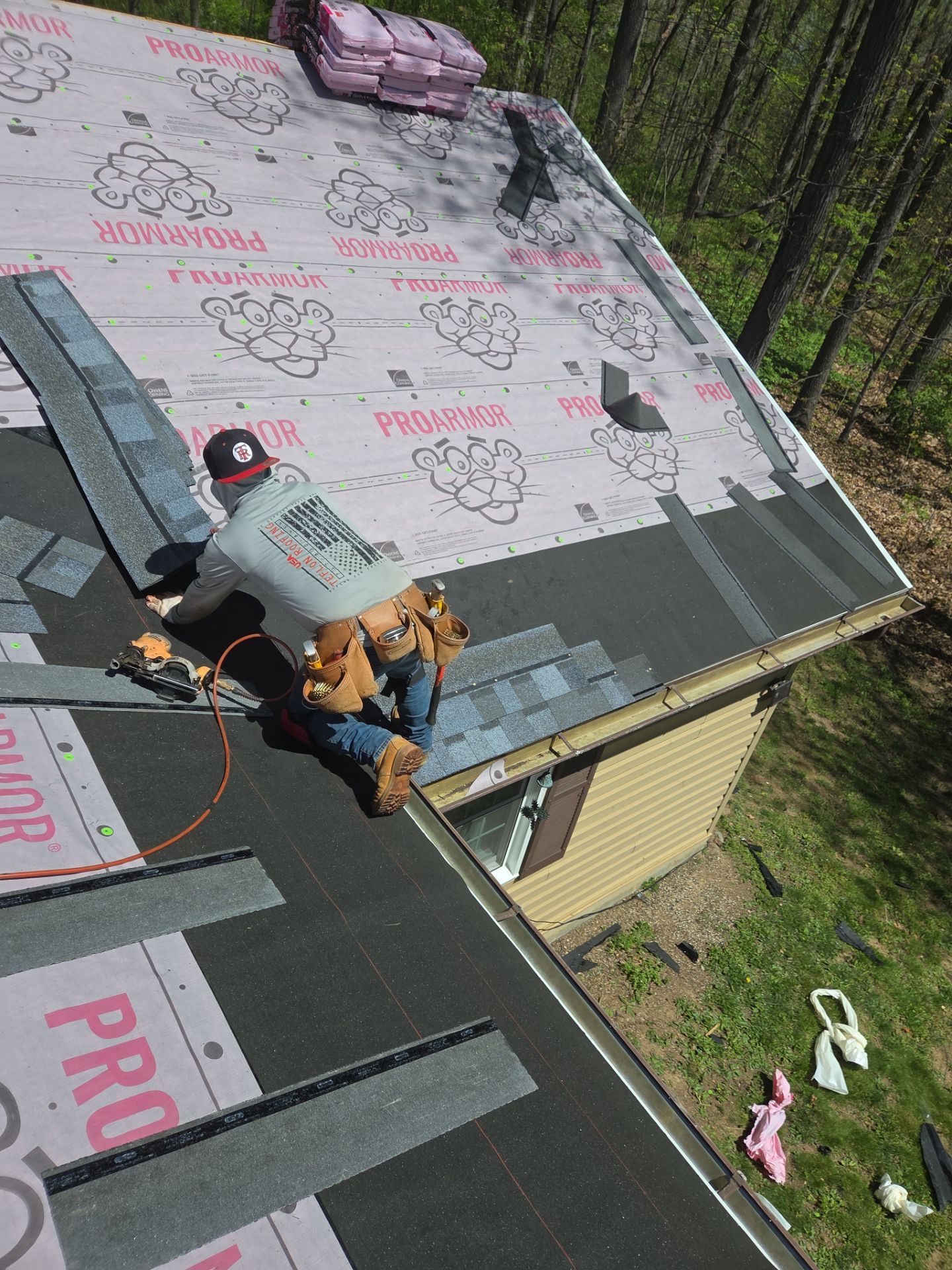 Complete exterior remodel by Teflon Roofing
