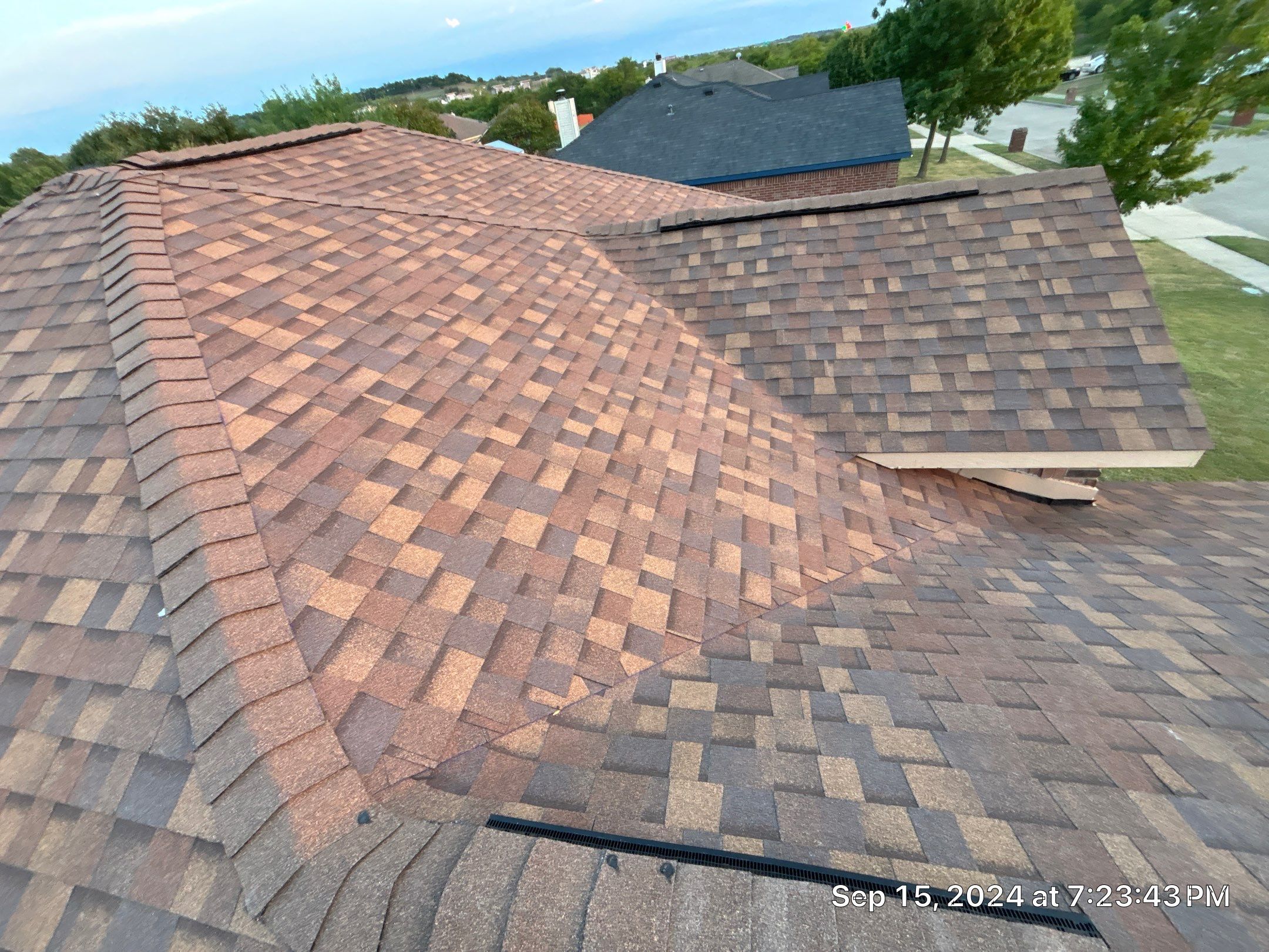 USAA Approved Reroof Project by Berry Good Roofing 