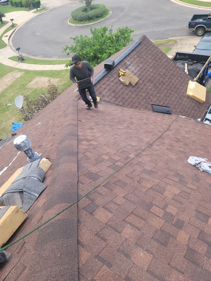 Residential Roofing Installation using Roof Replacement by American Roofing & Construction LLC