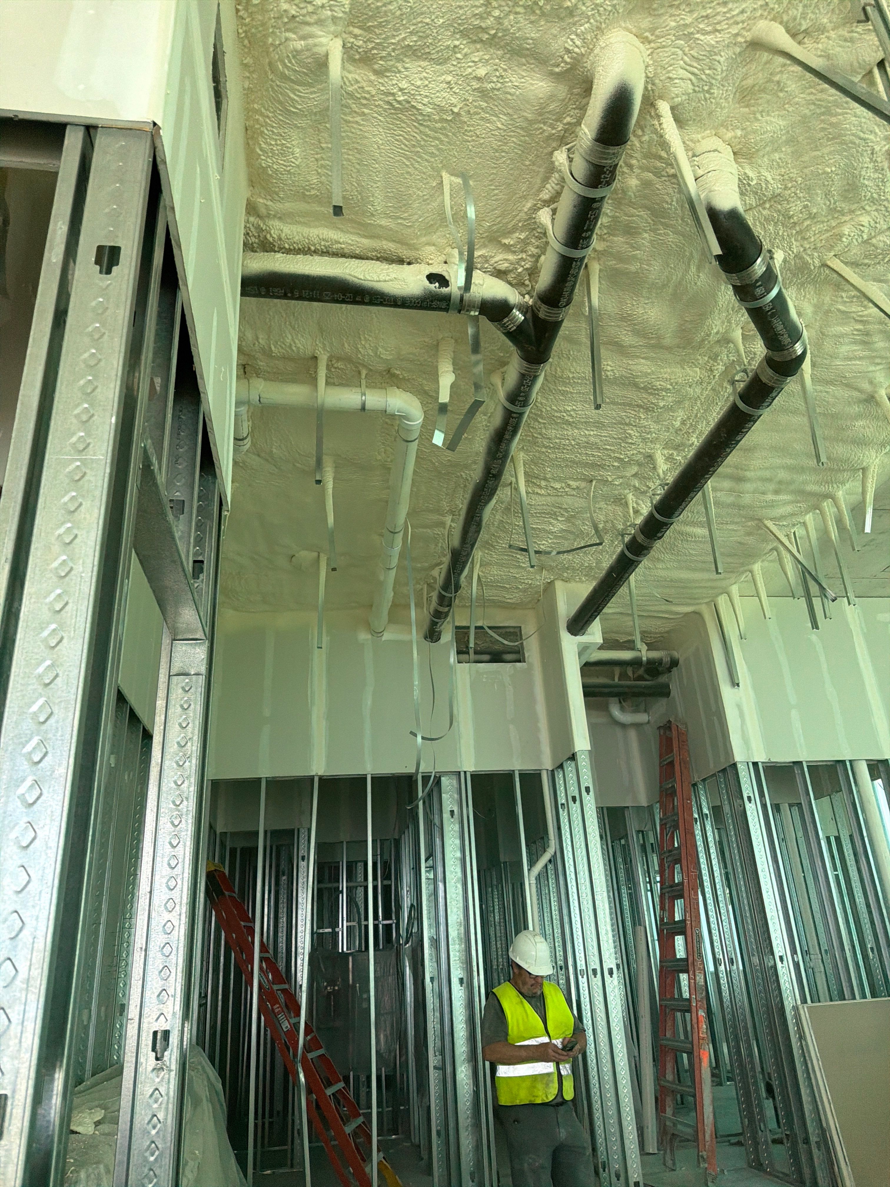 High-Rise Commercial Interior Build-Out at The Edge in Sarasota by GA Foam Solutions, Inc.