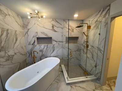 Master bathroom renovation