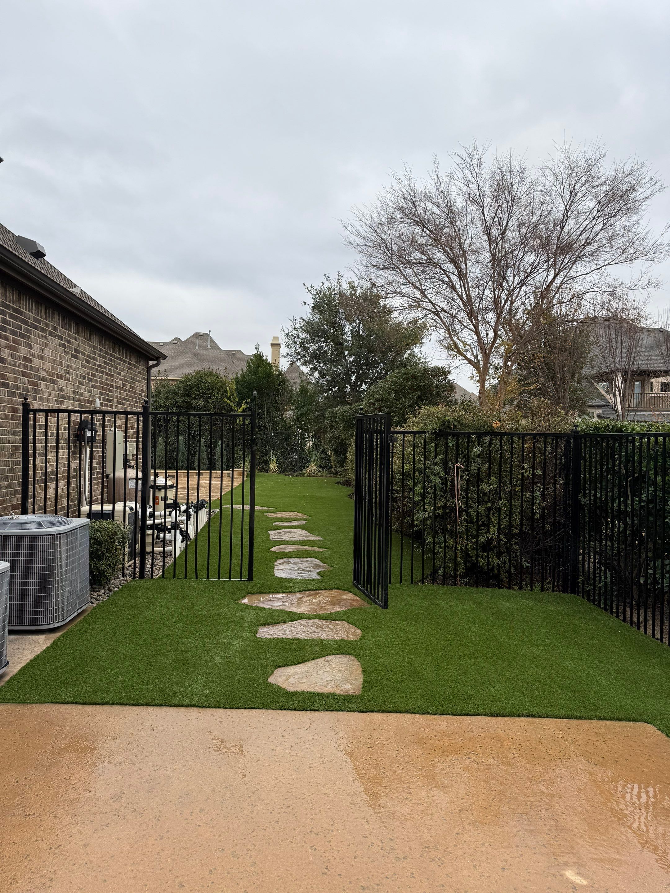 Project in Southlake by Turf Concepts