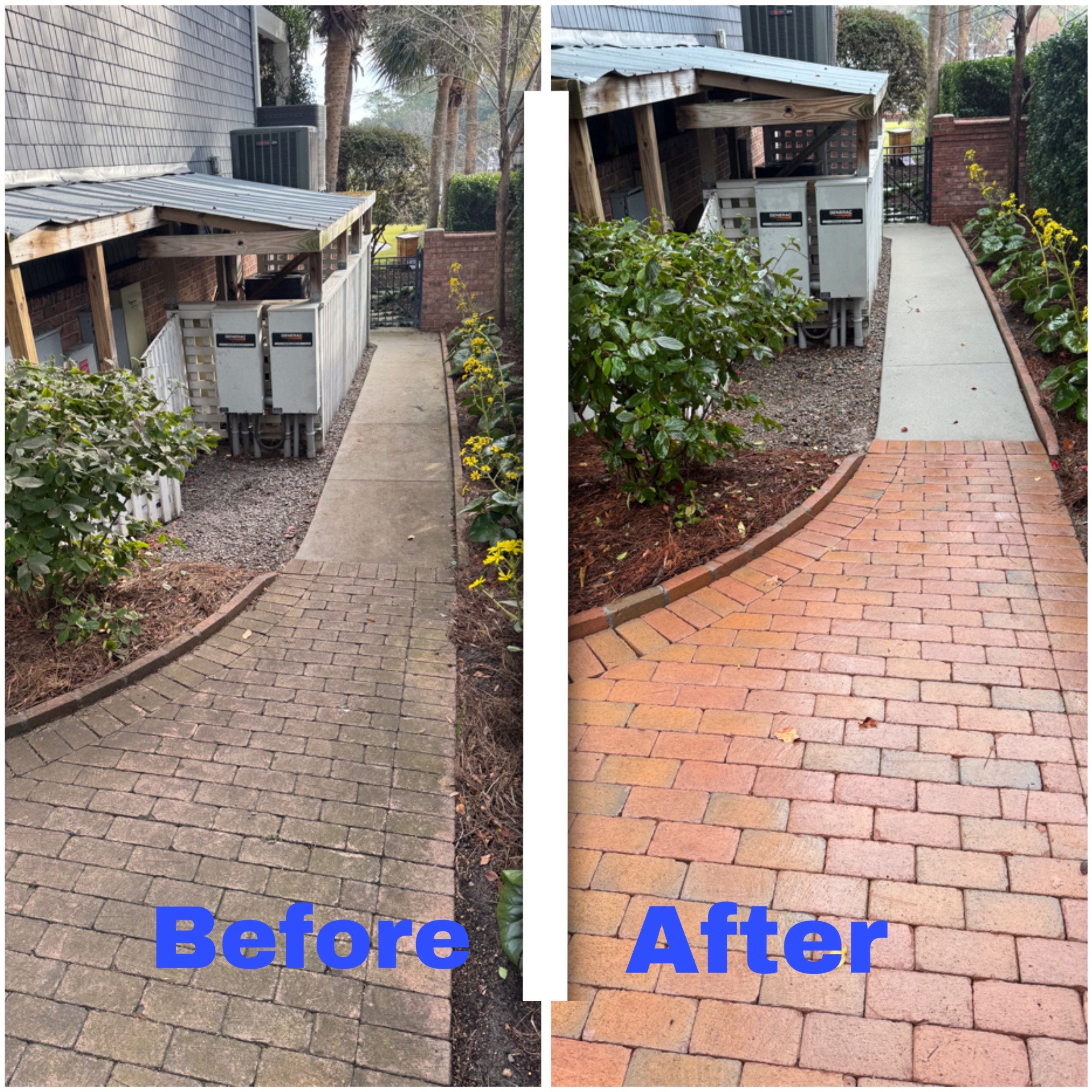 Exterior House Wash in Wilmington, NC by Shark Power Washing