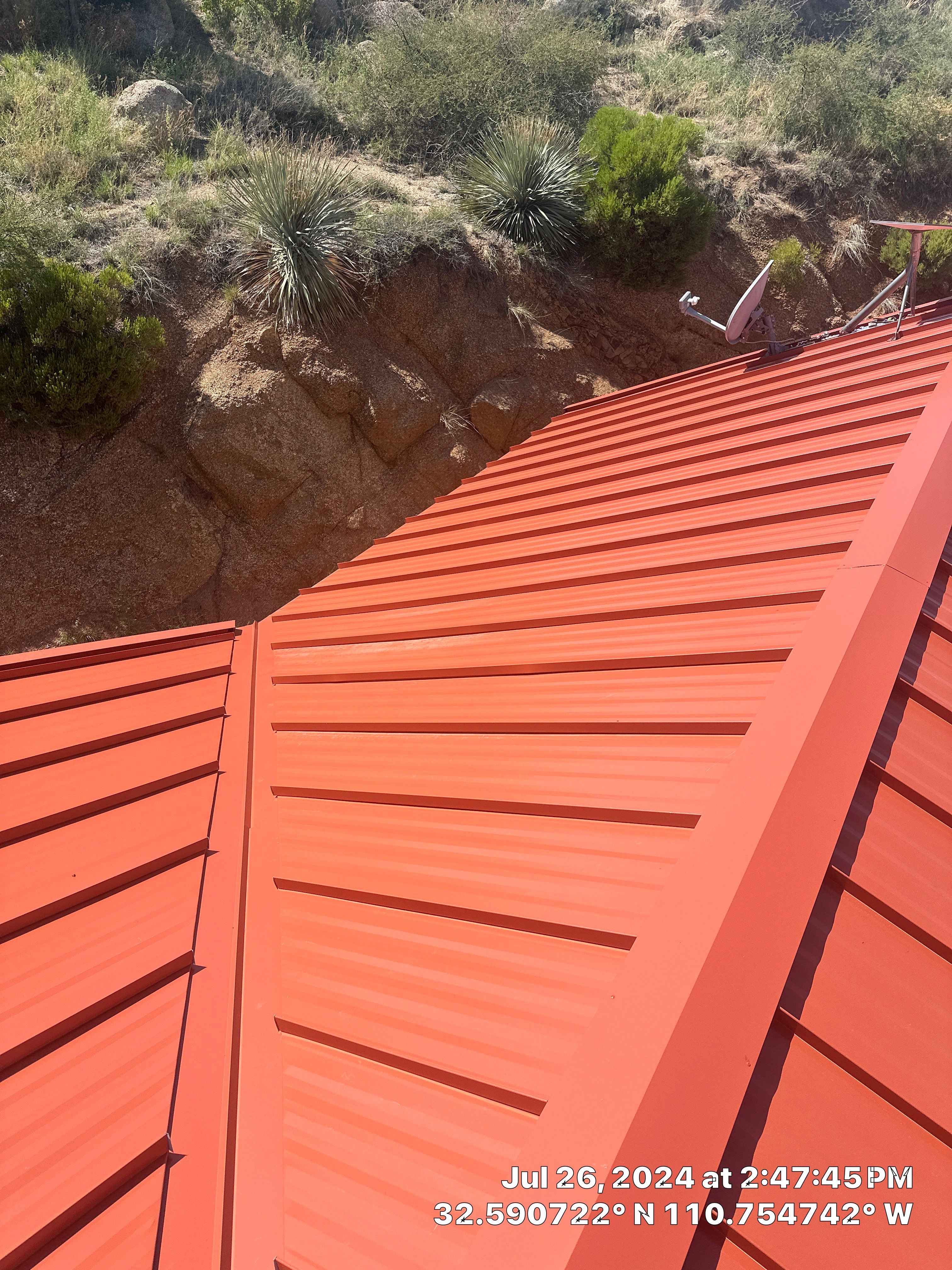 Terra Cotta Standing Seam by Reimagine Roofing