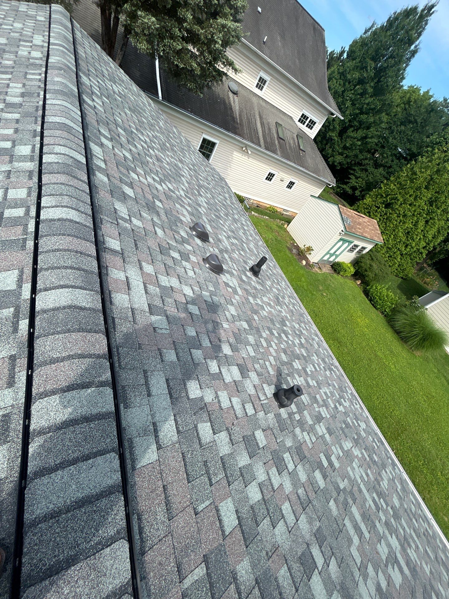 Falls Church: with CertainTeed Landmark Pro in Max Def Colonial Slate  by RM Banning, Inc.