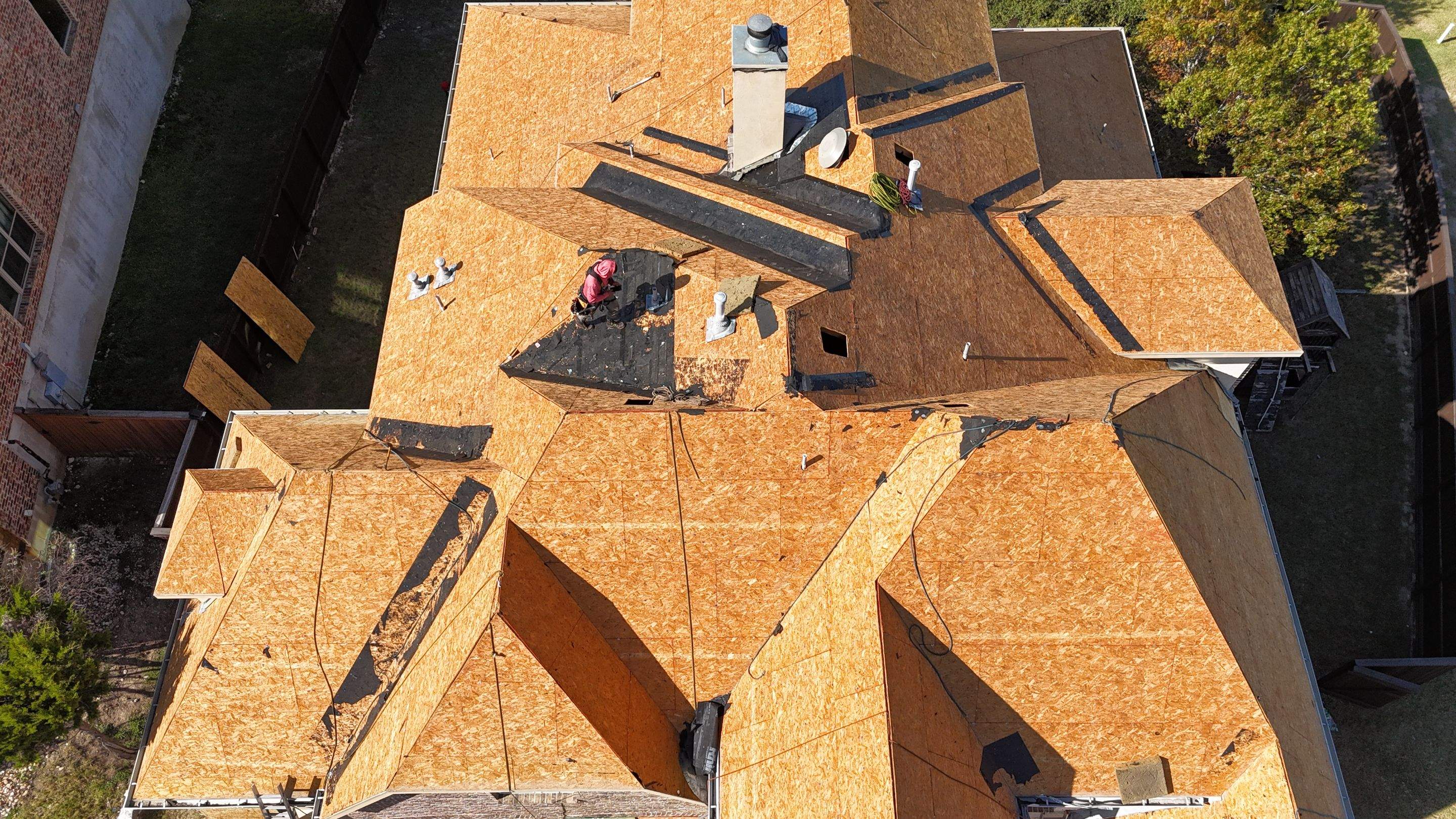 Residential Roof Replacement using GAF HDZ - Weathered Wood by Elite Roofing LLC