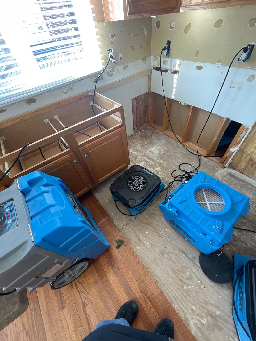 Project in Plymouth by EzDry Water Mitigation & Property Restoration