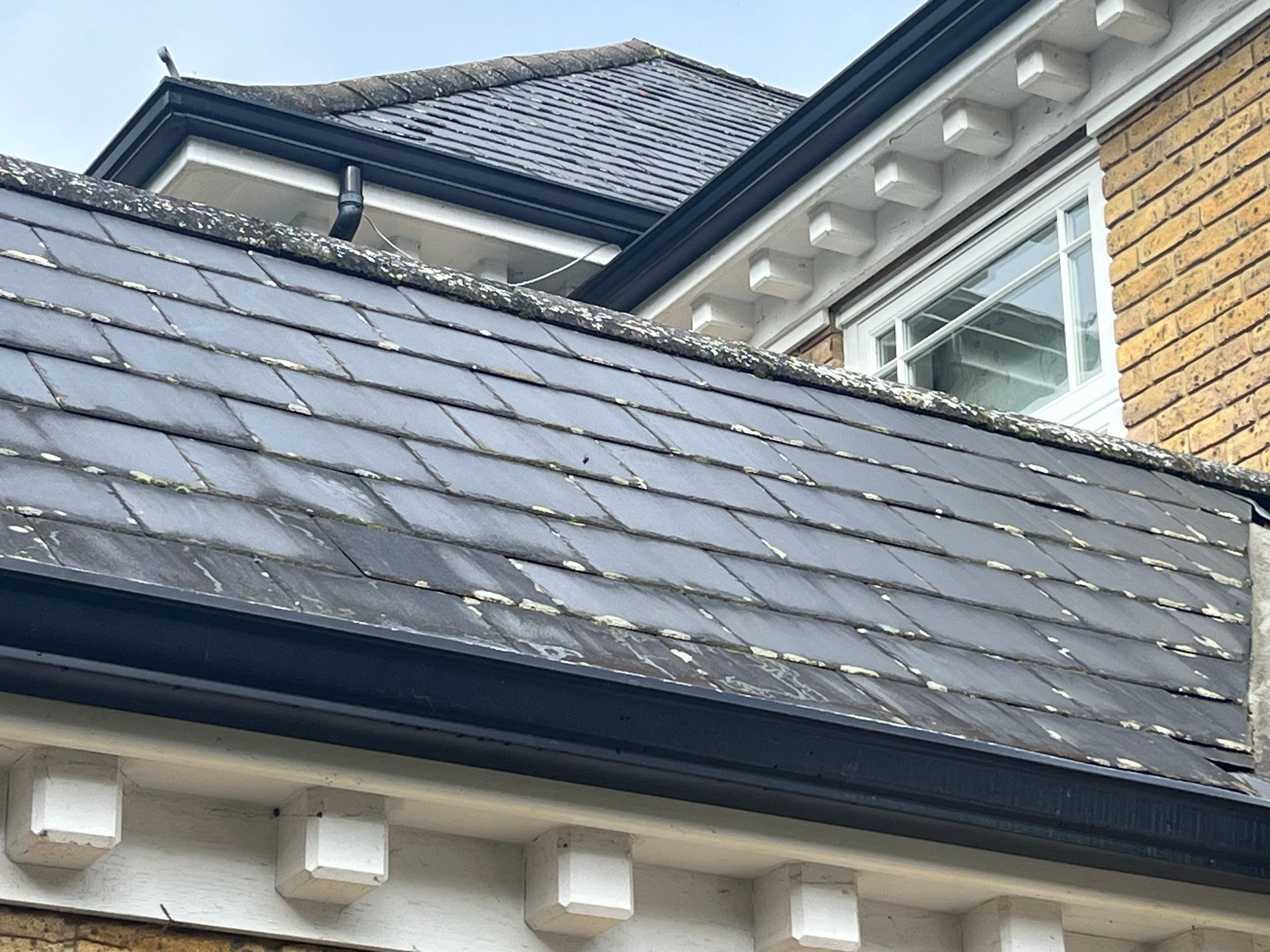 Roof and Patio Cleaning using Honda 15lpm Low Pressure Washing Machine by Ges Exterior Cleaning ltd