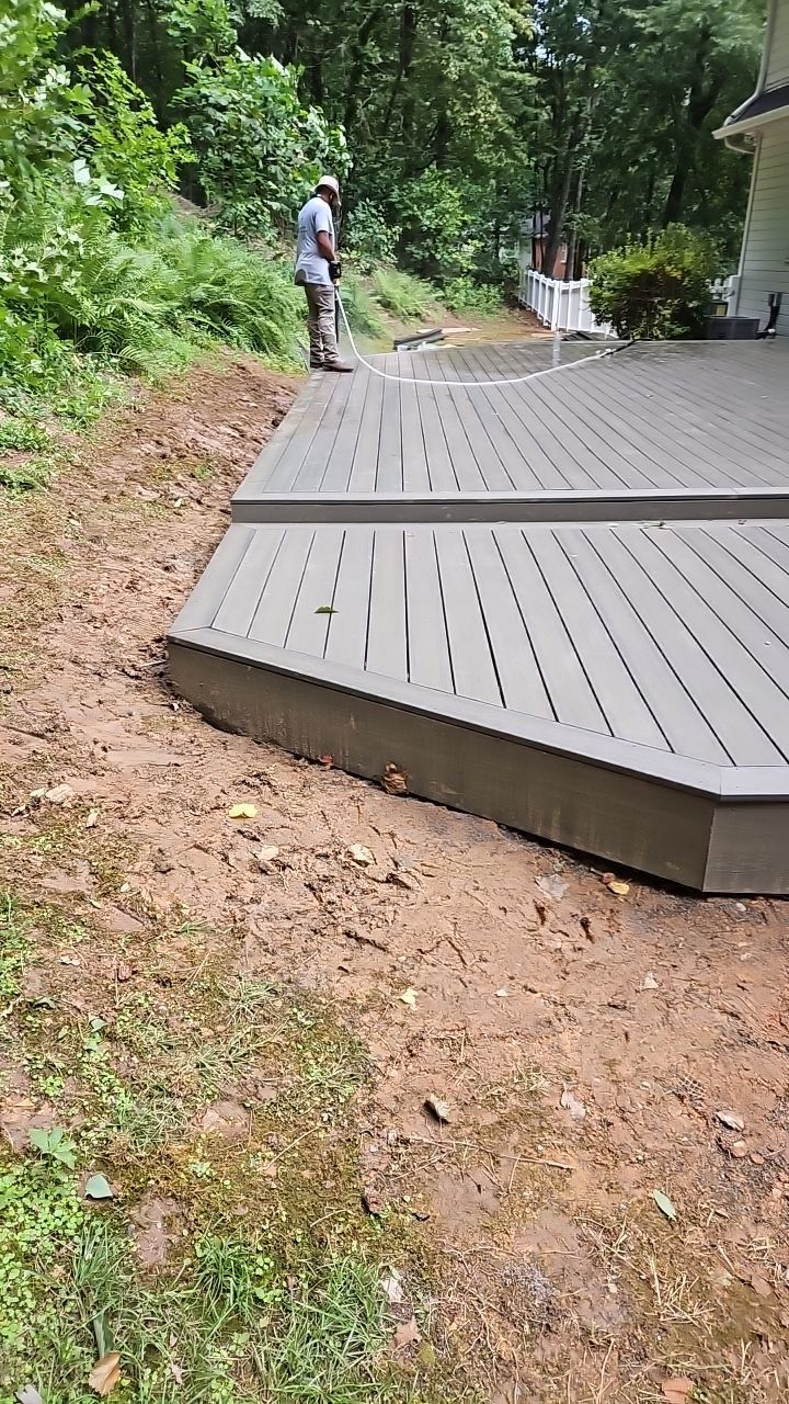 Jameswood Lane - Composite Deck Build by Pillar and Pine