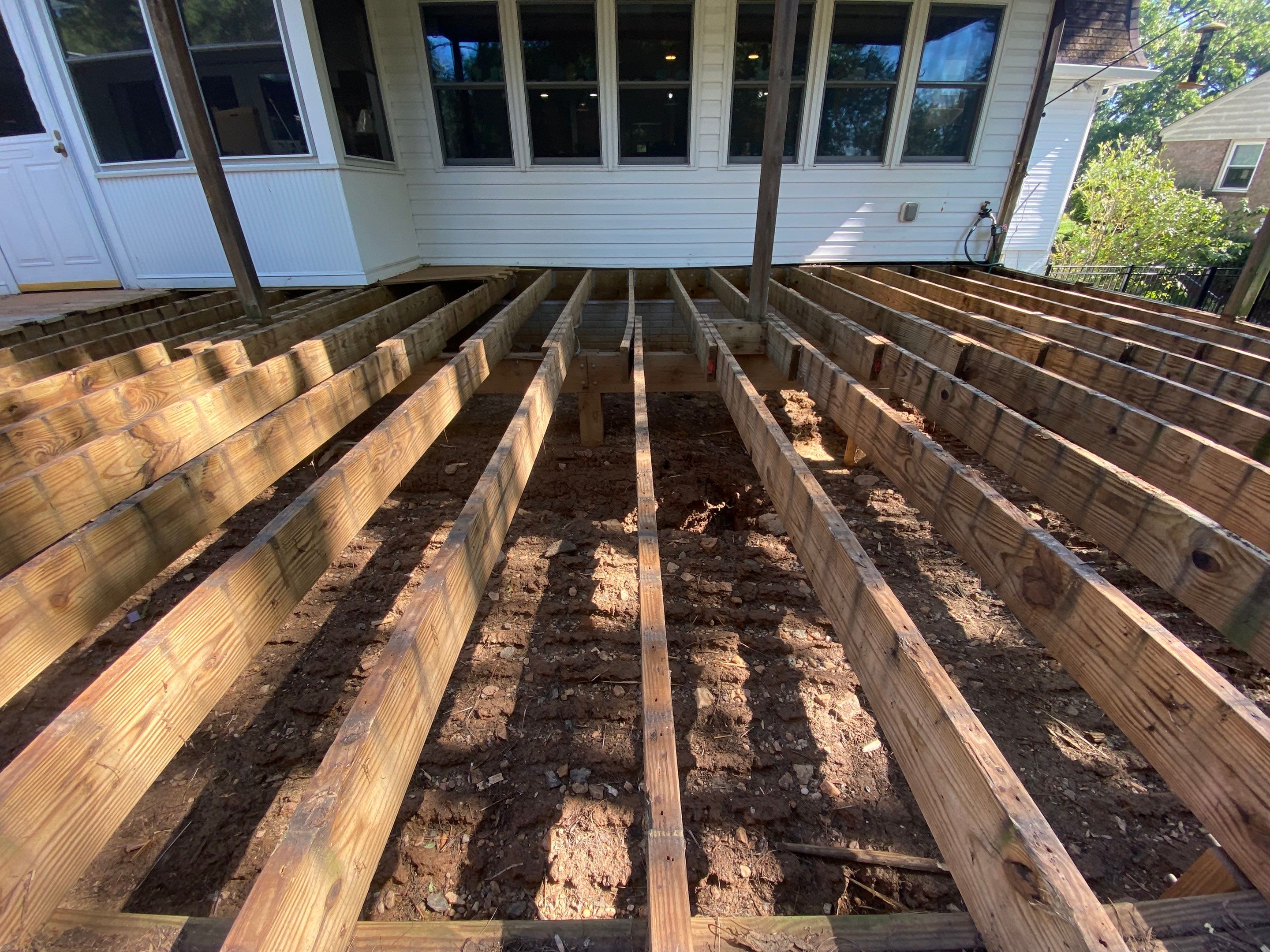 Deck Transformation using Timbertech & Azek by The Smet Companies, LLC